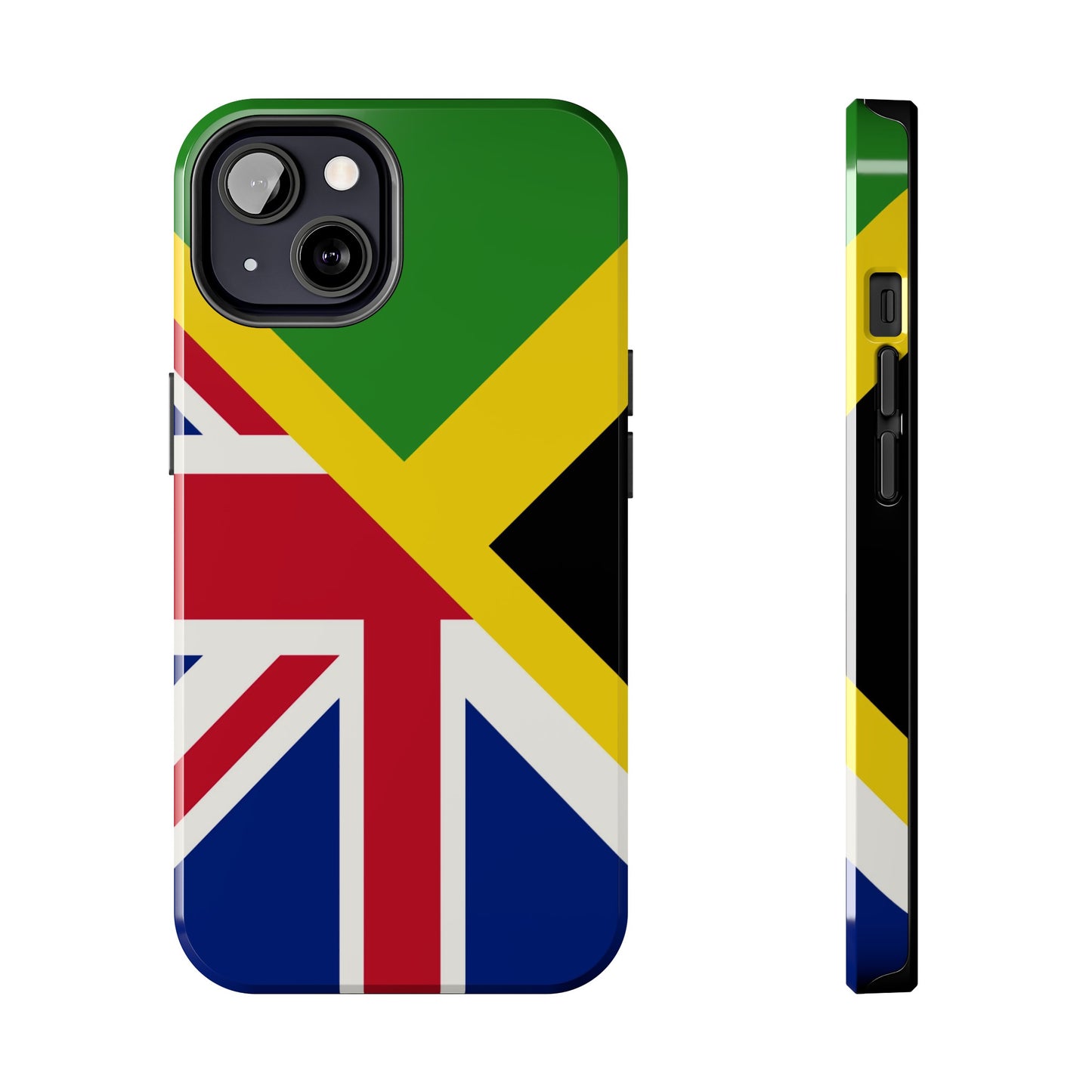 UK Jamaican Flag Union Jack Jamaica Tough Phone Cases