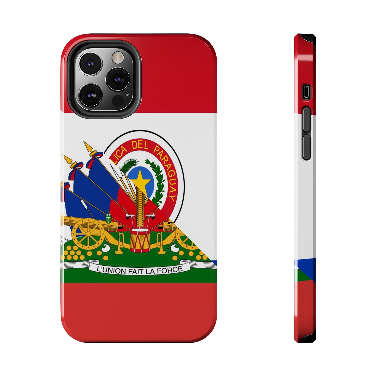 Haitian Paraguayan Flag | Haiti Paraguay Tough Phone Cases