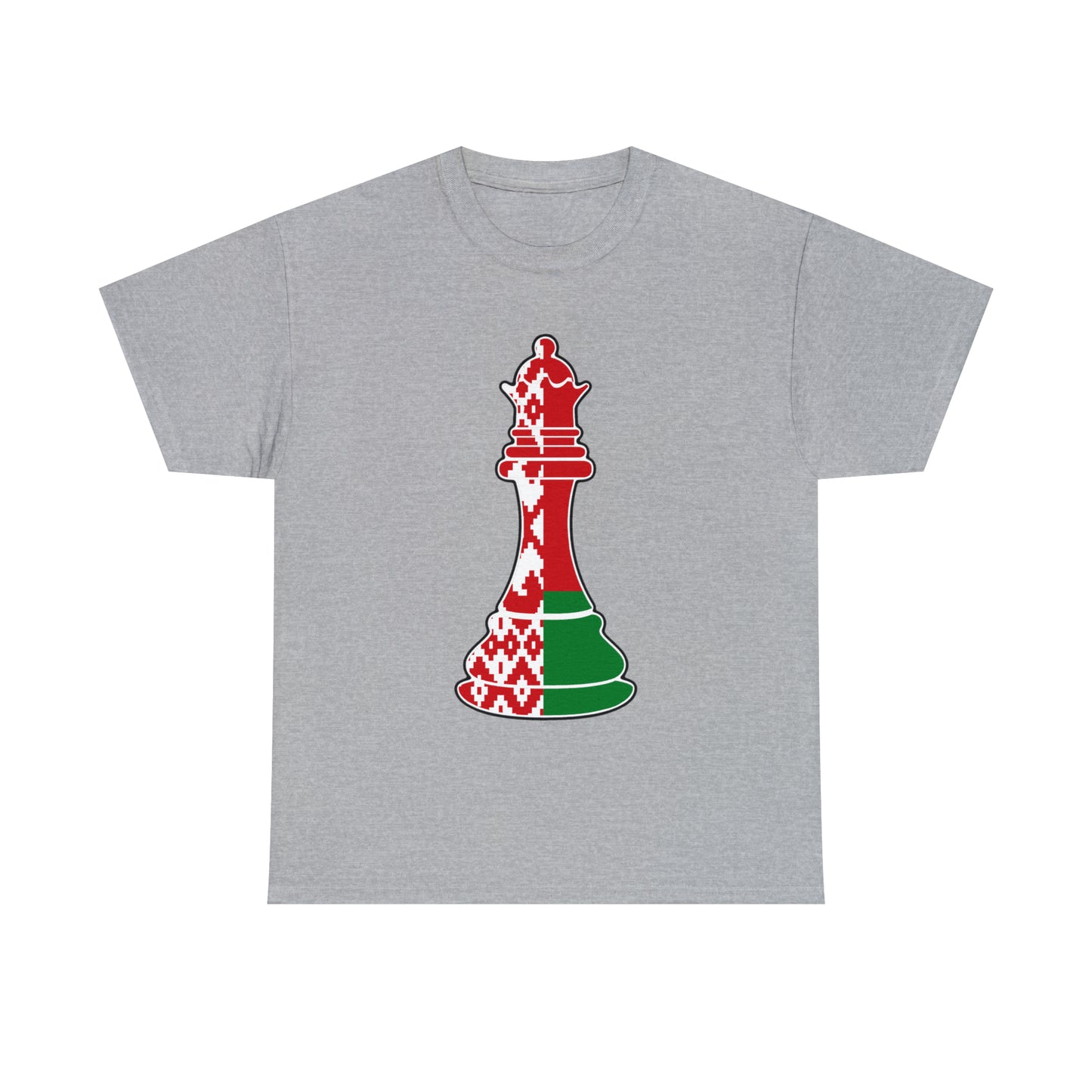 Belarusian Queen Flag Chess Piece Belarus T-Shirt | Unisex Tee Shirt