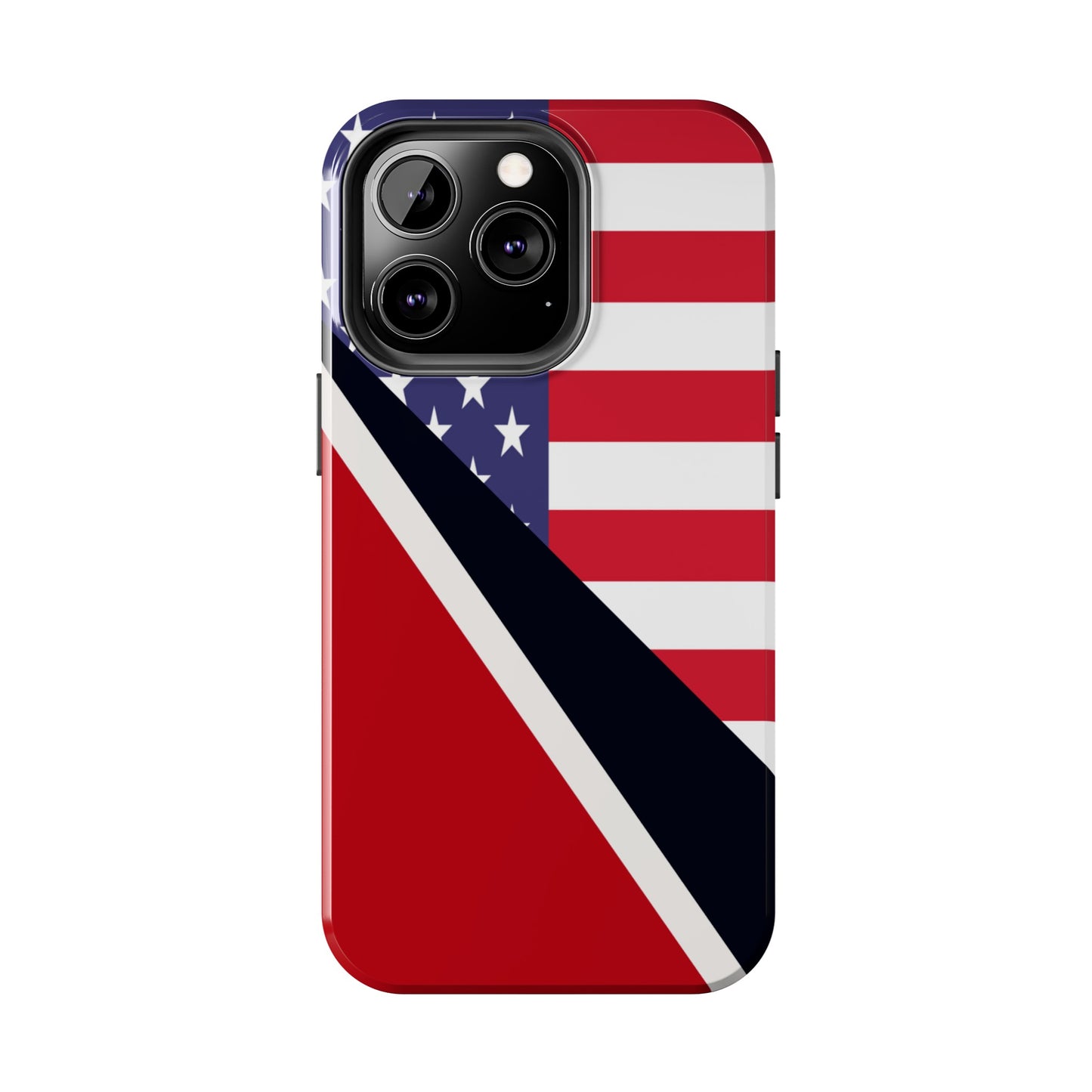 Trinidad American Flag Trini USA Tough Phone Cases