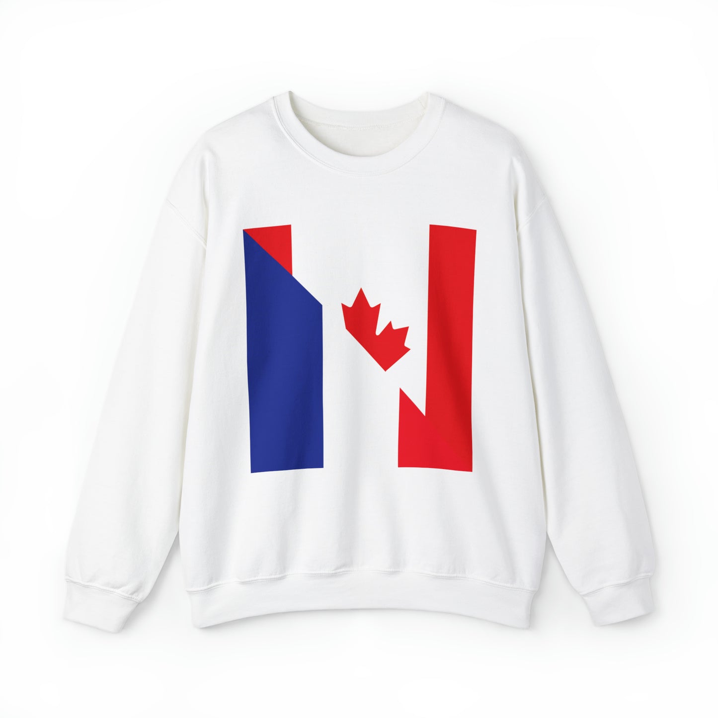 French Canadian Flag France Canada Unisex Sweatshirt