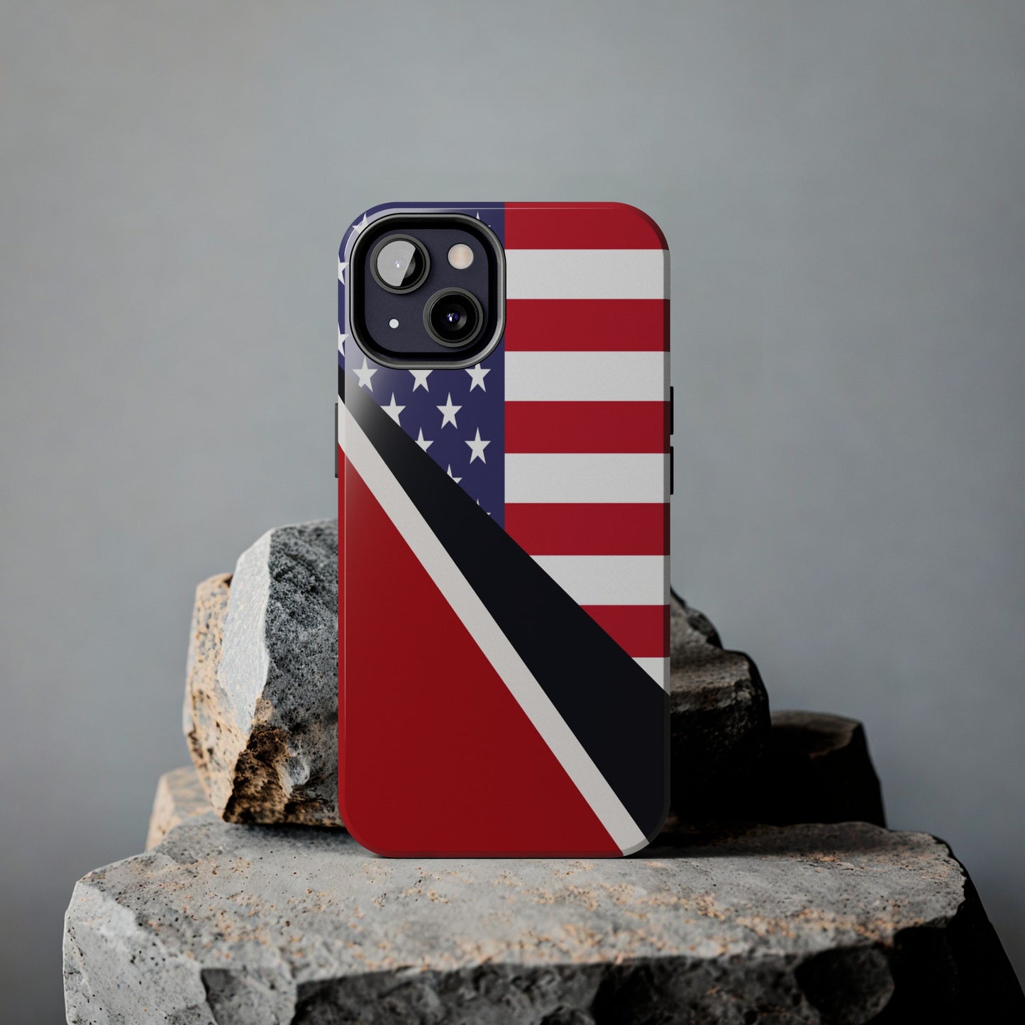 Trinidad American Flag Trini USA Tough Phone Cases