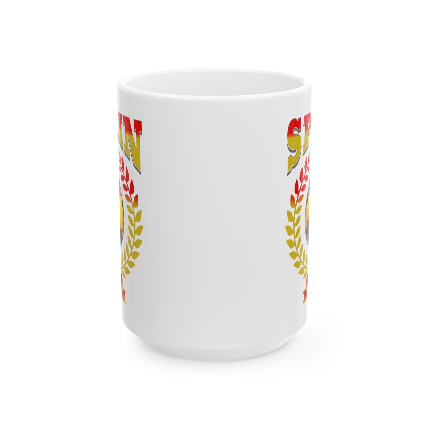 Spain 2024 Soccer Football Championship Games Spanish Team Ceramic Mug 11oz, 15oz Cup