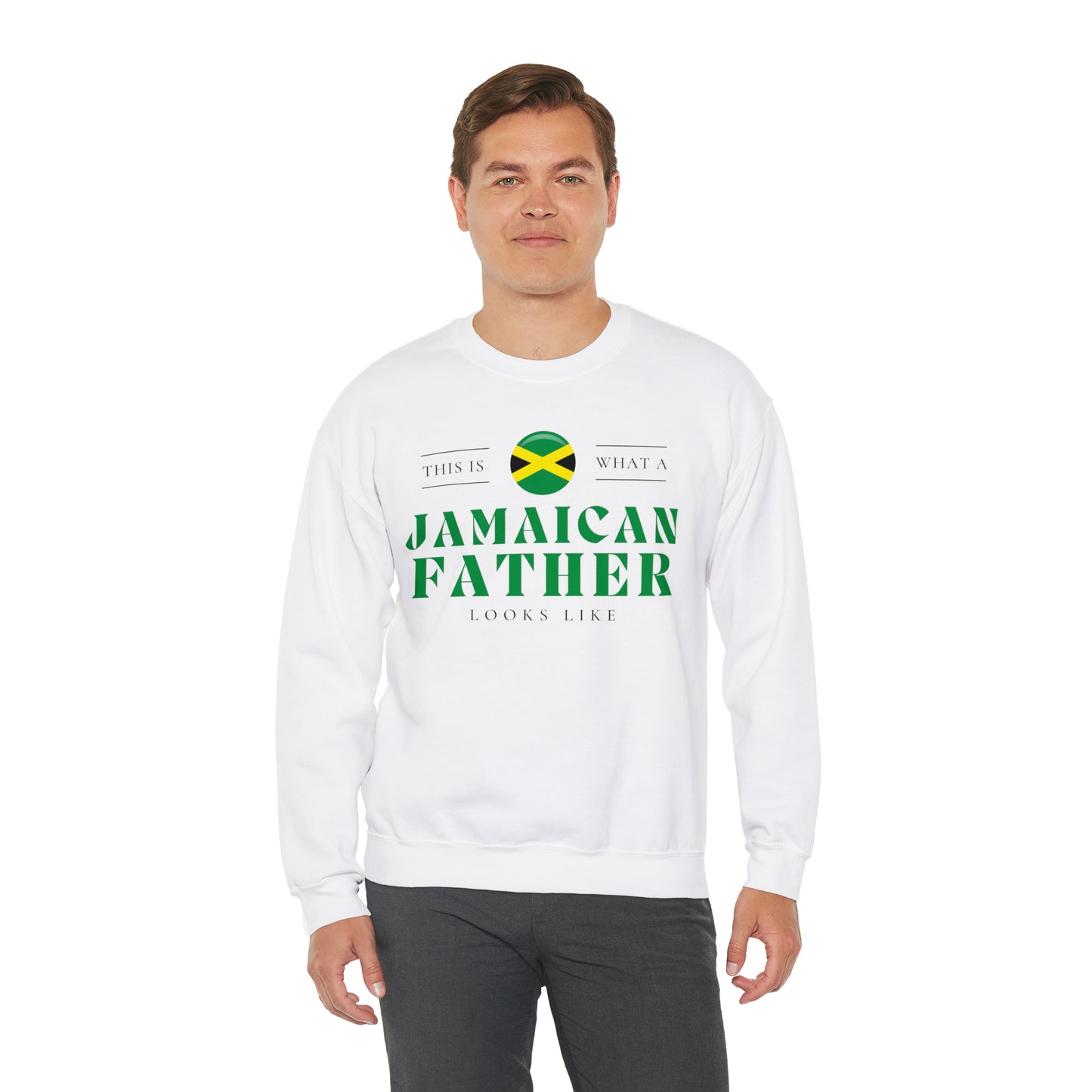 Jamaican Father Looks Like Jamaica Dad Unisex Sweatshirt