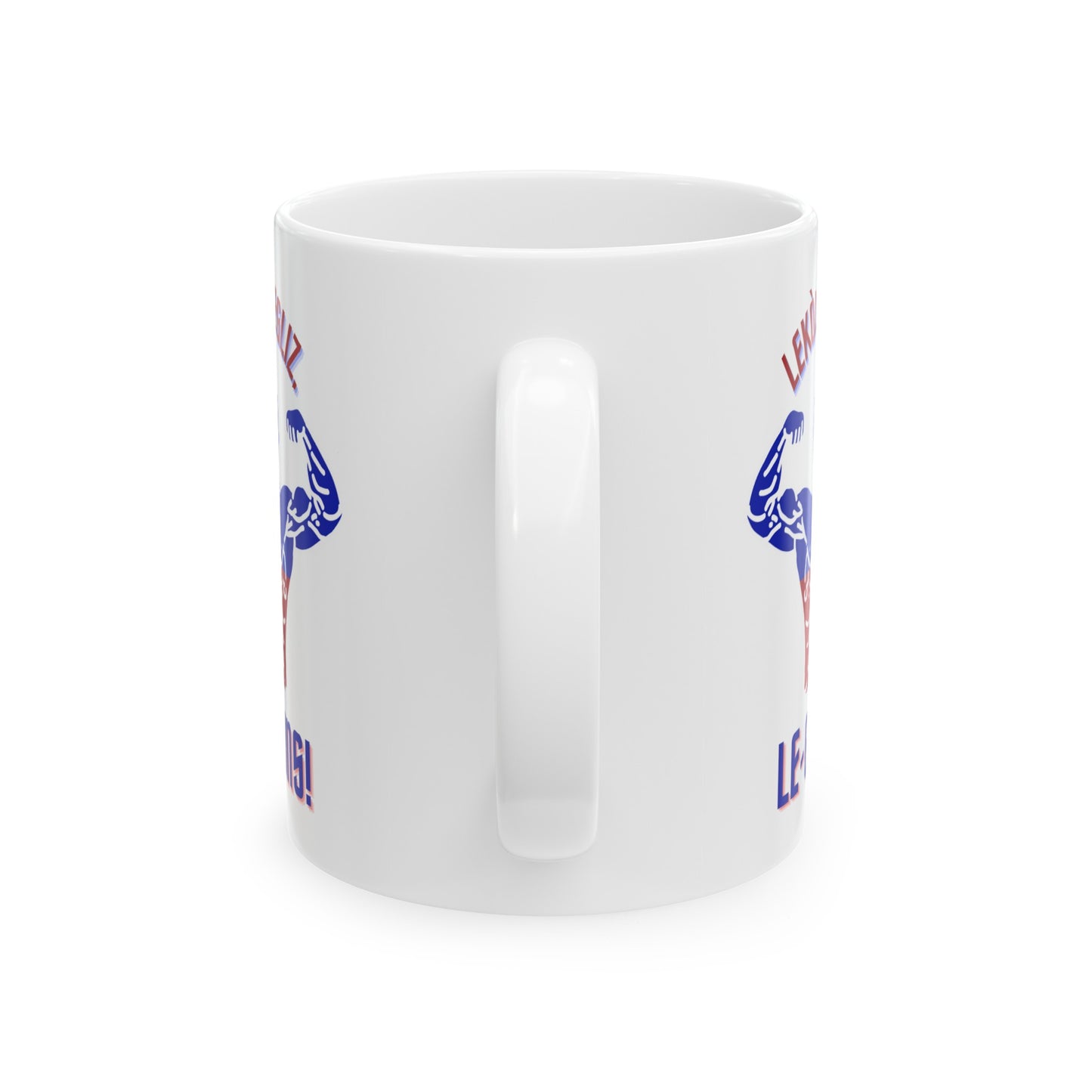 Lekol Legliz LeGainz Ceramic Mug 11oz, 15oz Cup