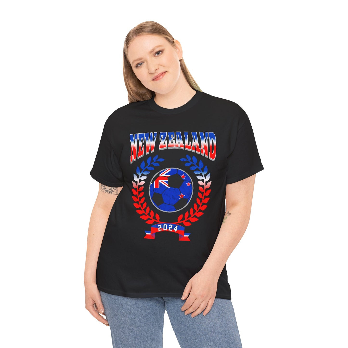 New Zealand 2024 Soccer Football Championship Games Kiwis Team T-Shirt | Unisex Tee Shirt