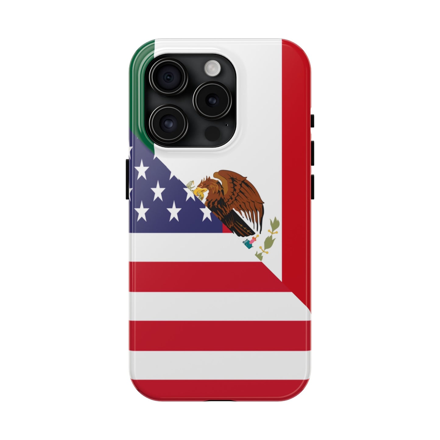 Mexican American Flag Mexico USA Tough Phone Cases