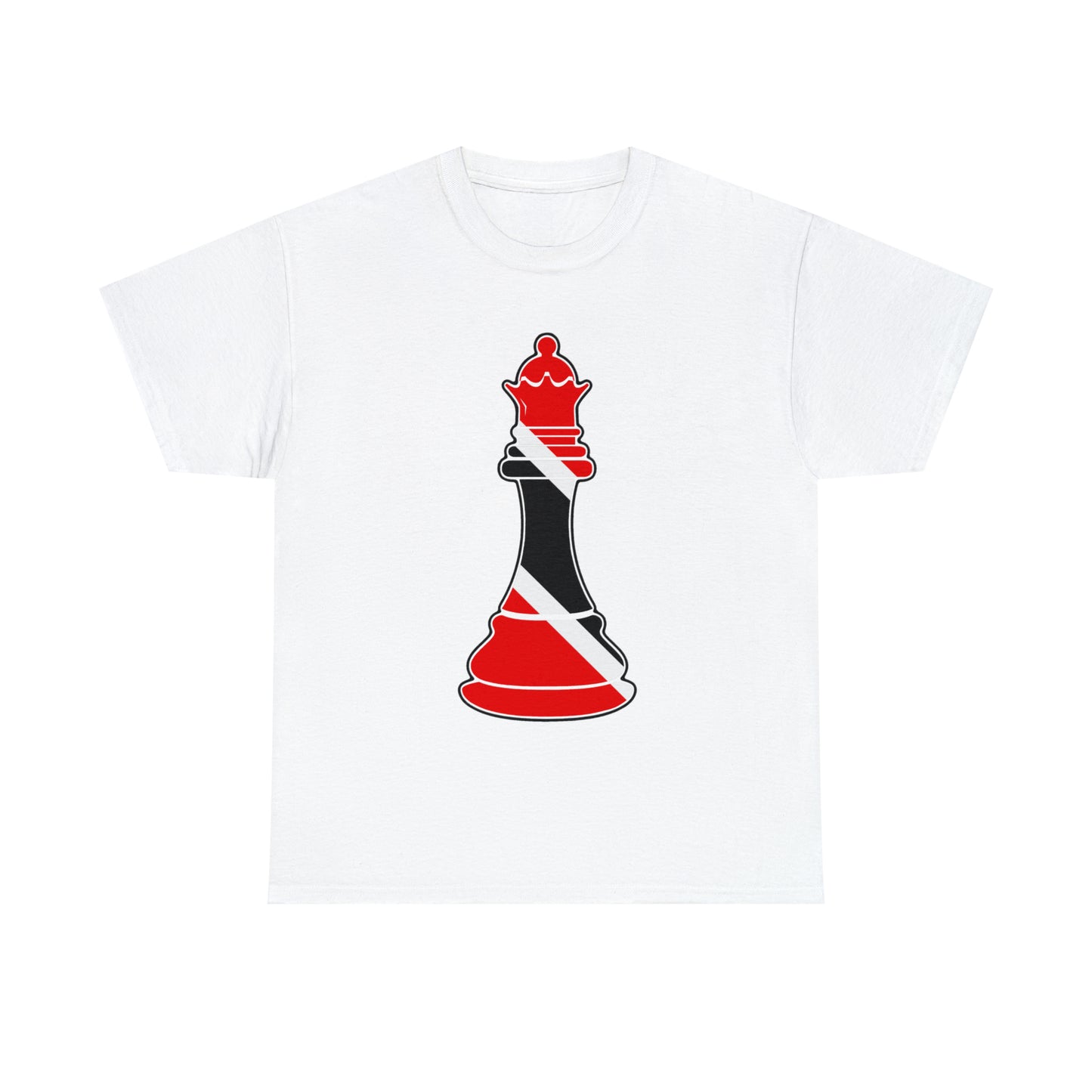 Trini Queen Trinidad and Tobago Flag Chess Piece T-Shirt | Unisex Tee Shirt