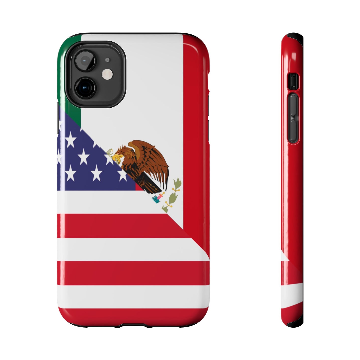 Mexican American Flag Mexico USA Tough Phone Cases