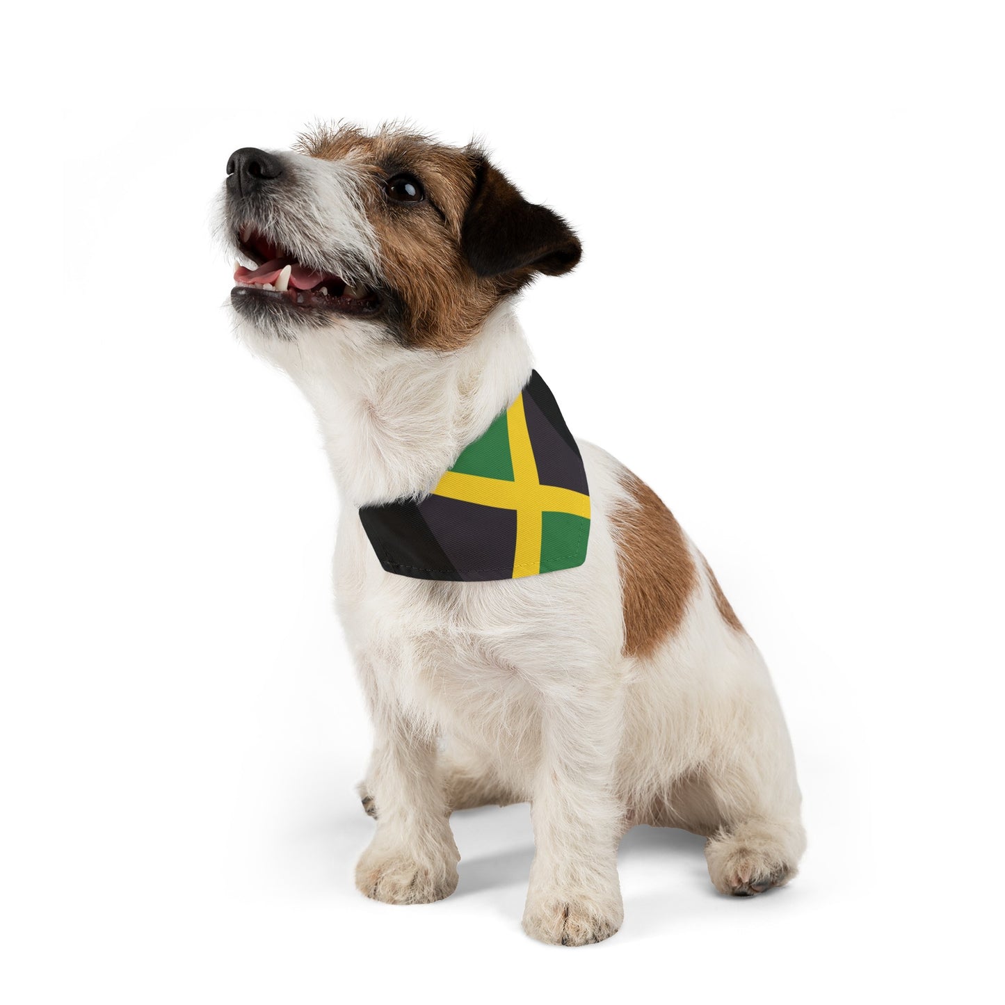 Jamaican Flag Pet Bandana Collar Jamaica Dog Cat