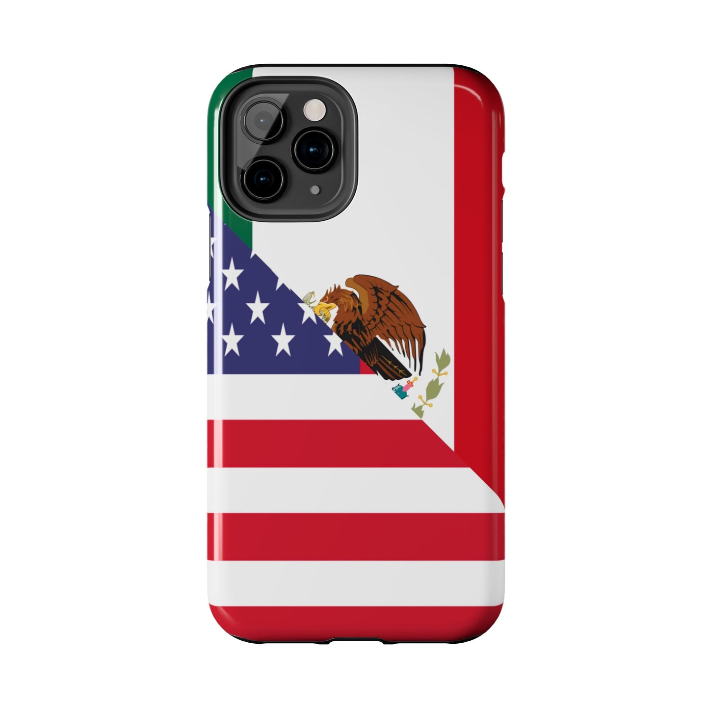 Mexican American Flag Mexico USA Tough Phone Cases