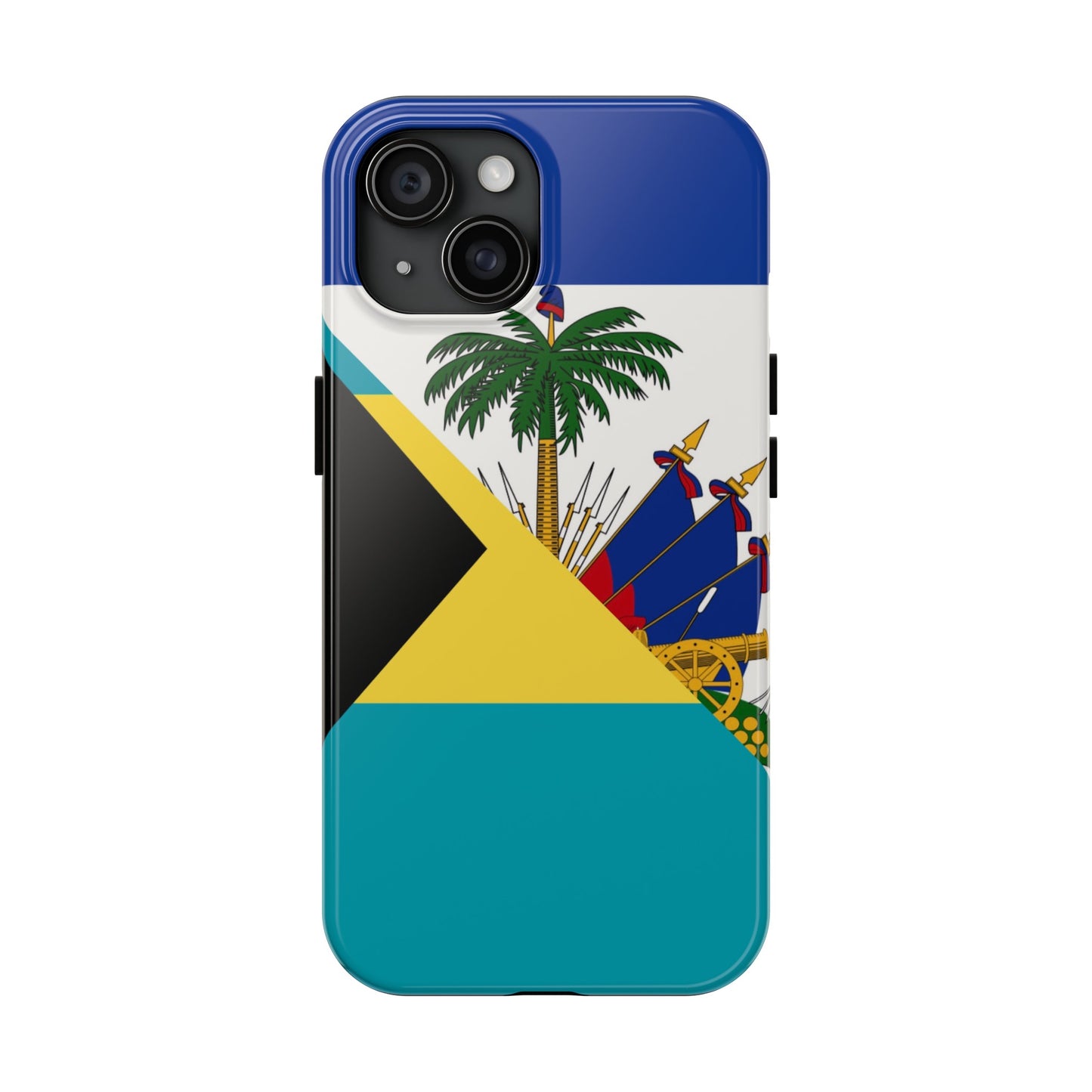 Bahamas Haiti Flag Bahamian Haitian Tough Phone Cases