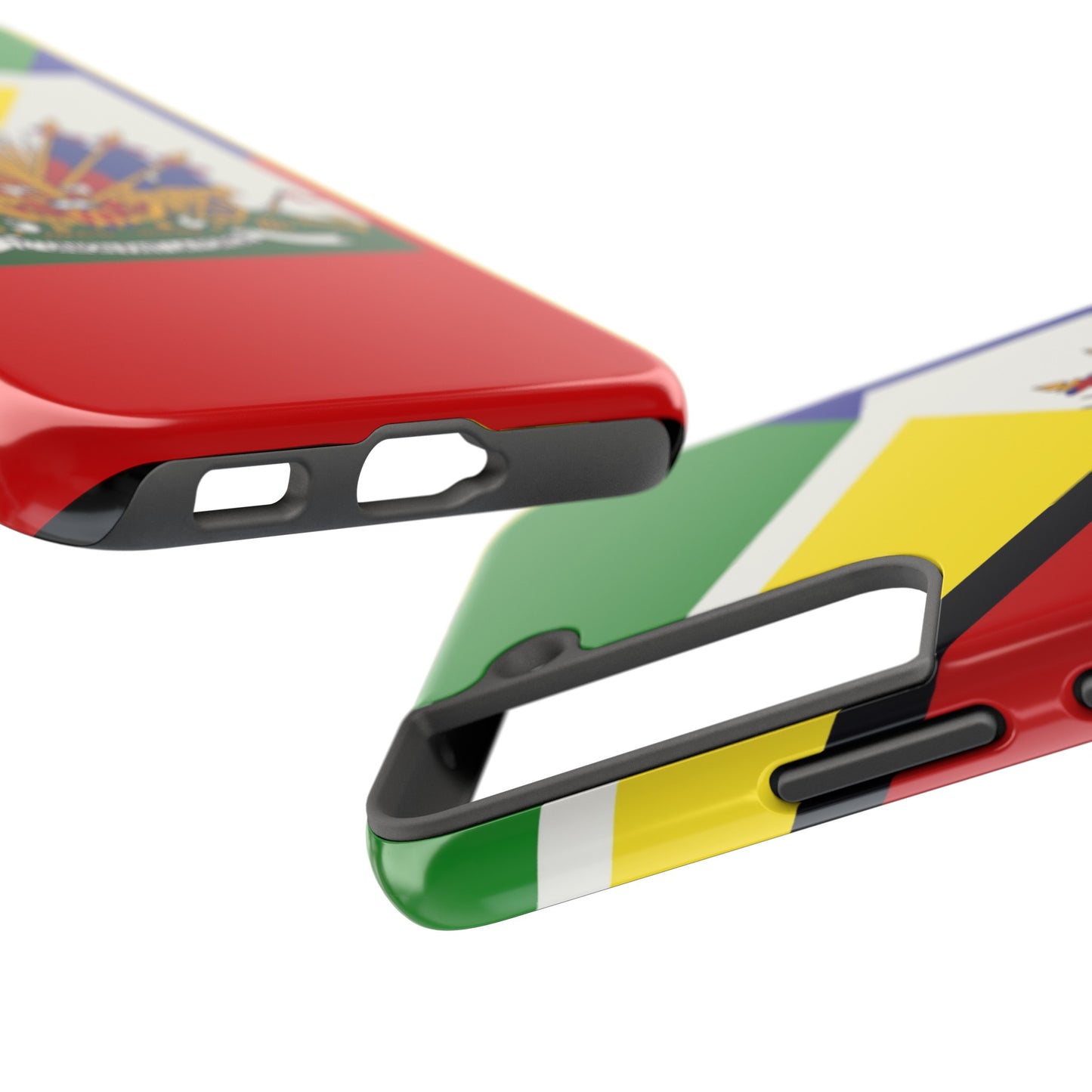 Haiti Guyana Flag Haitian Guyanese Tough Phone Cases