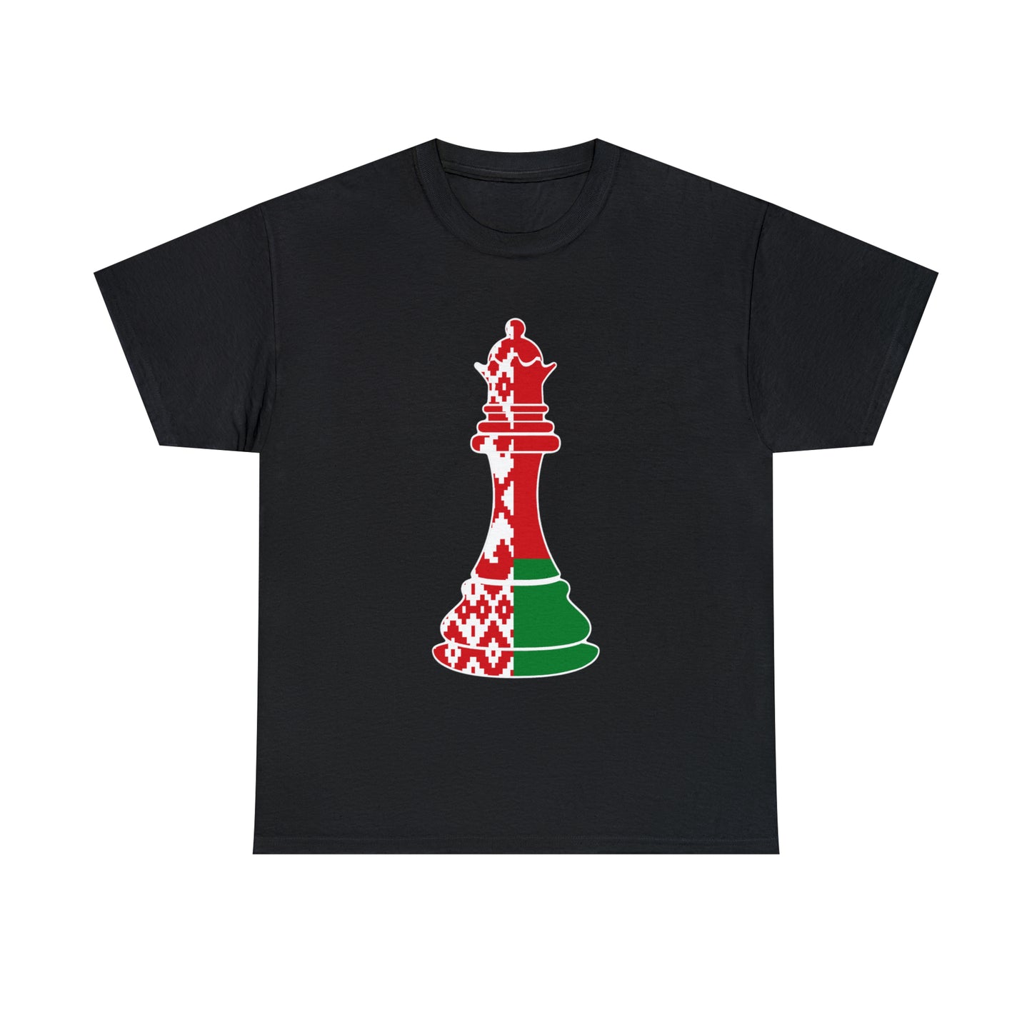 Belarusian Queen Flag Chess Piece Belarus T-Shirt | Unisex Tee Shirt