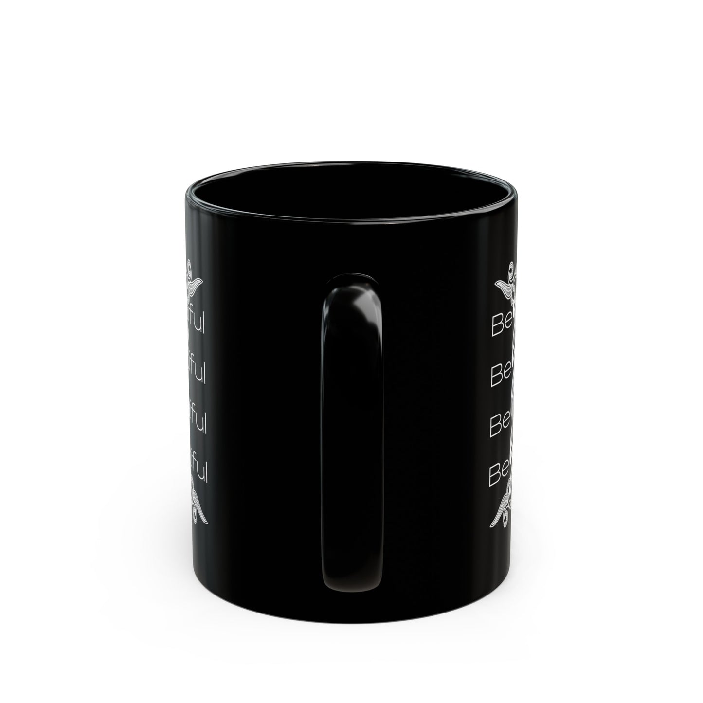 Beautiful Unapologetic  Woman Black Mug (11oz, 15oz)