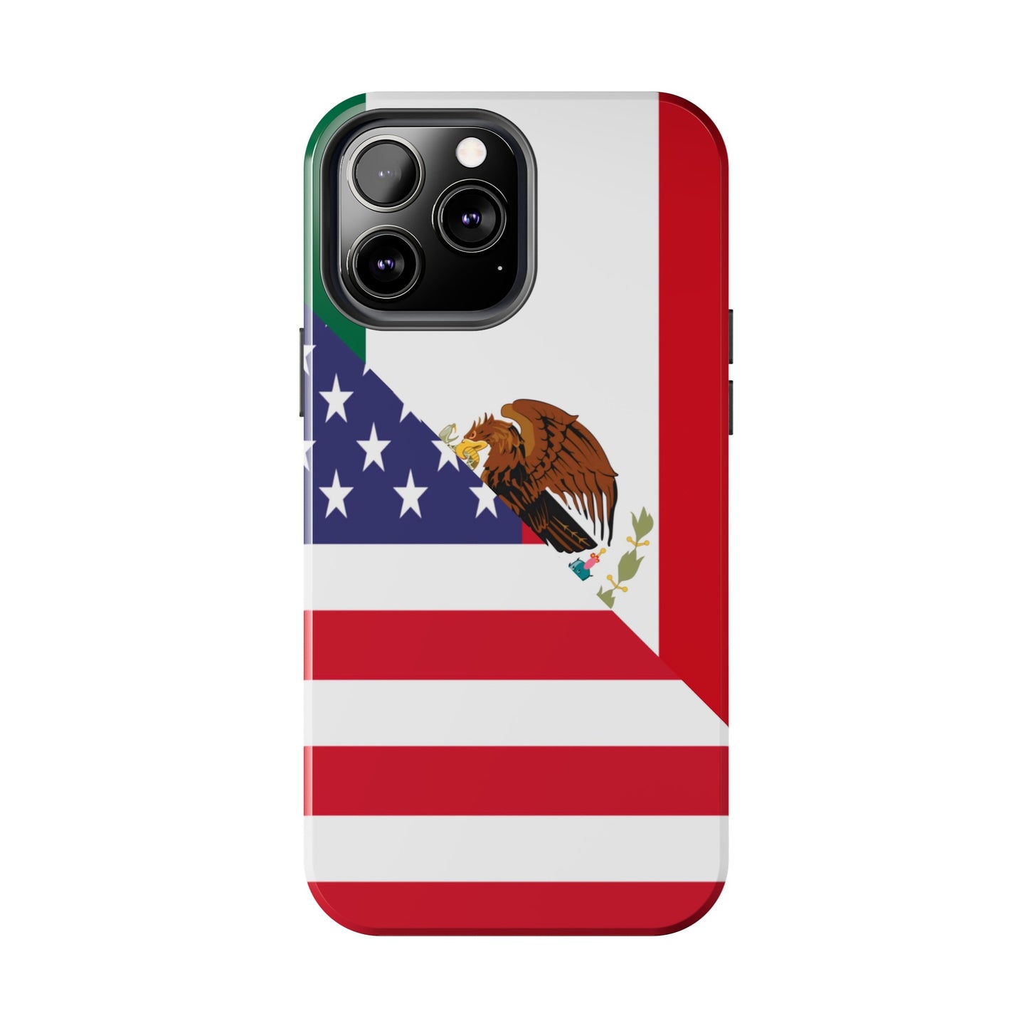 Mexican American Flag Mexico USA Tough Phone Cases