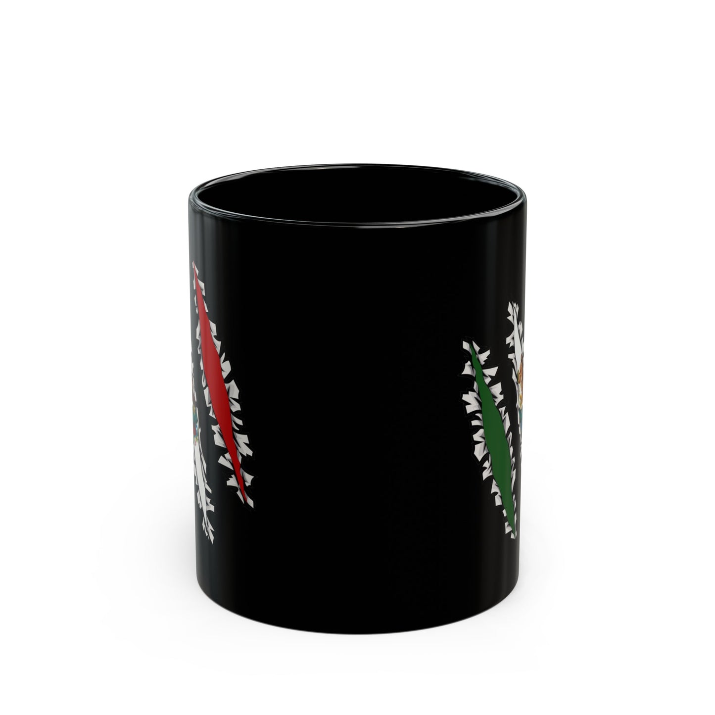 Mexico Slash Black Mug (11oz, 15oz)