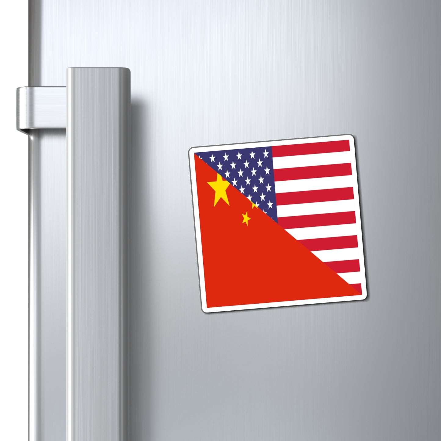 Chinese American Flag China USA Magnet