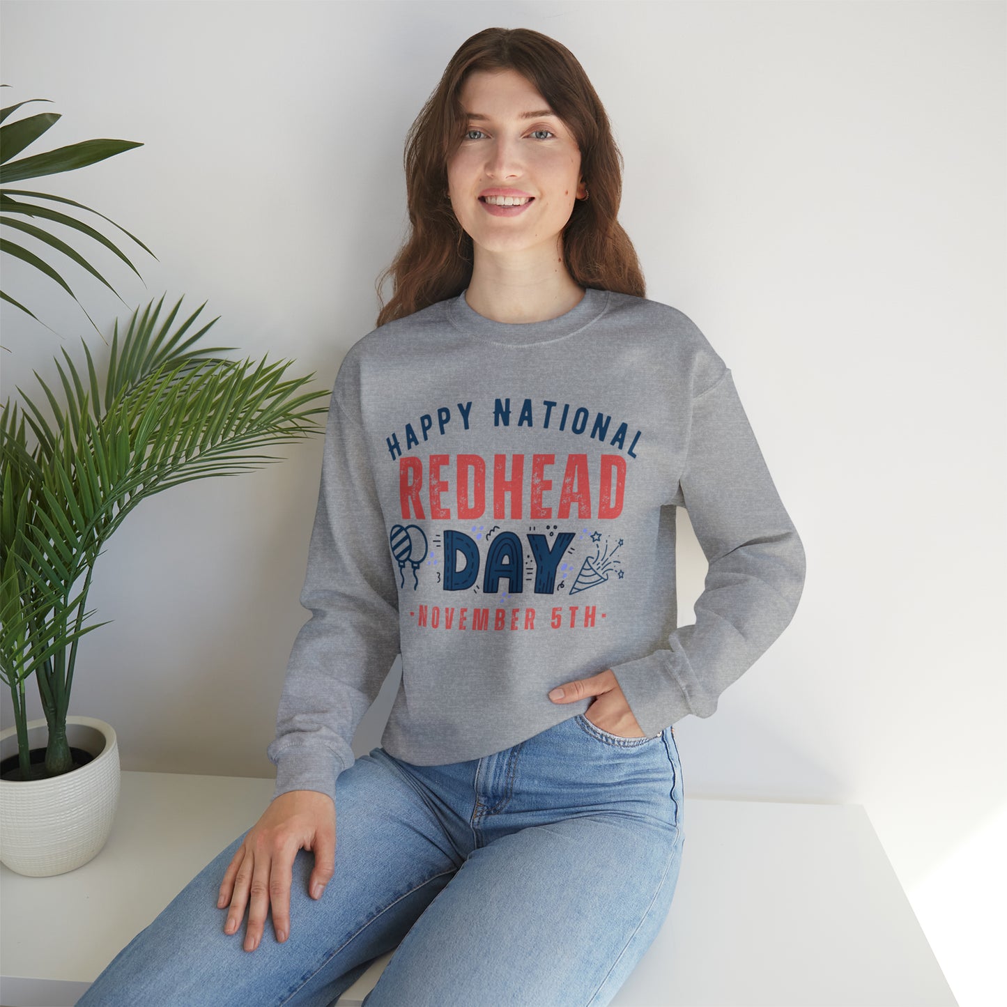 National Redhead Day November 5th Unisex Sweatshirt