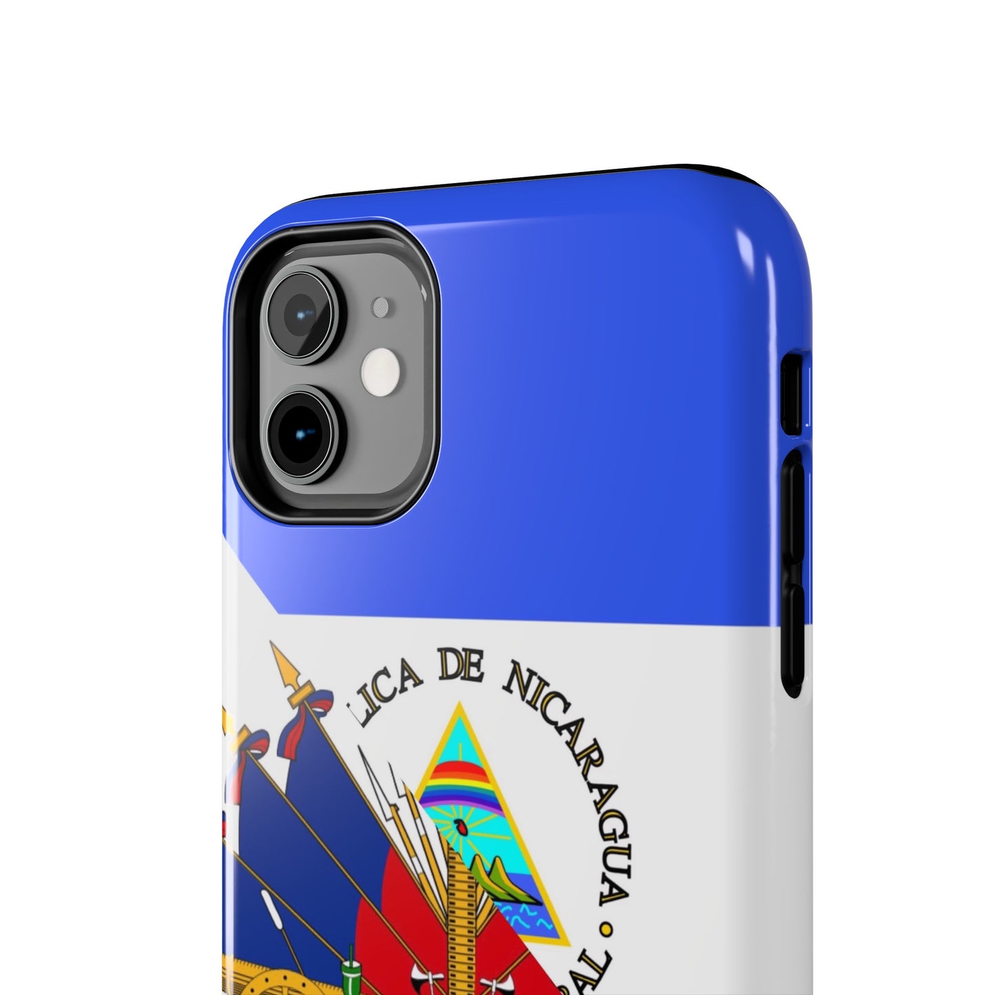 Haiti Nicaragua Flag Haitian Nicaraguan Tough Phone Cases