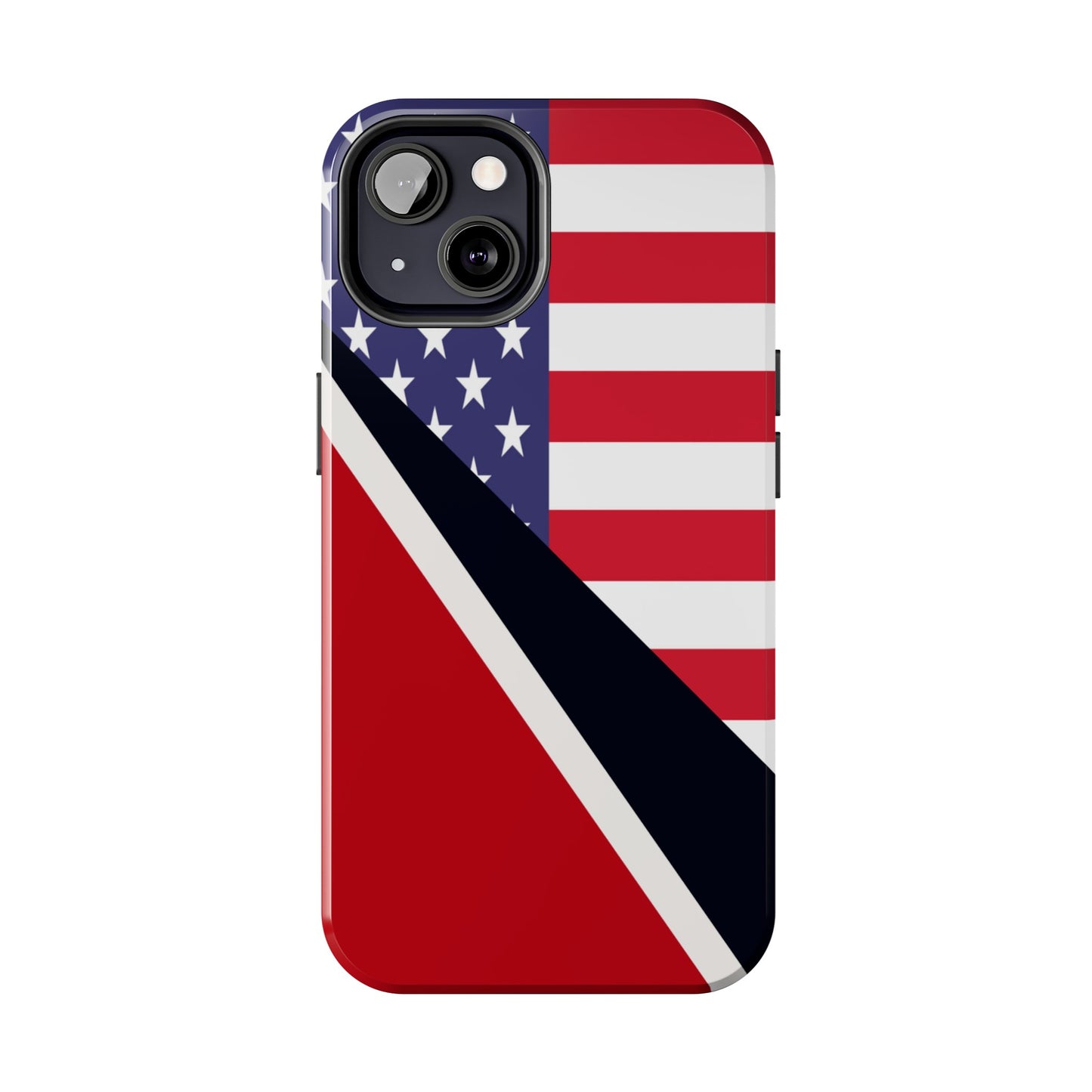 Trinidad American Flag Trini USA Tough Phone Cases