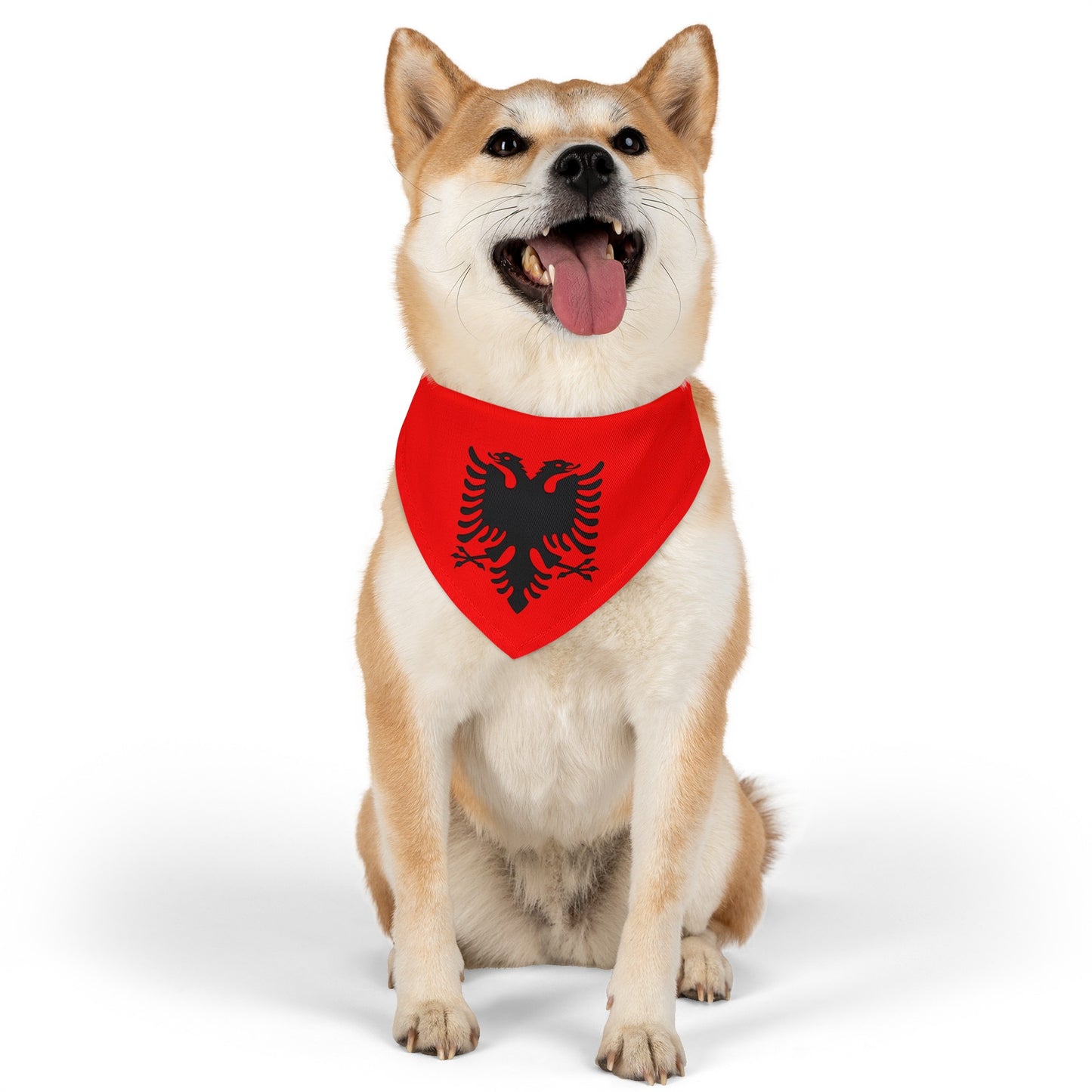 Albanian Flag Pet Bandana Collar | Albania Dog Cat Animal