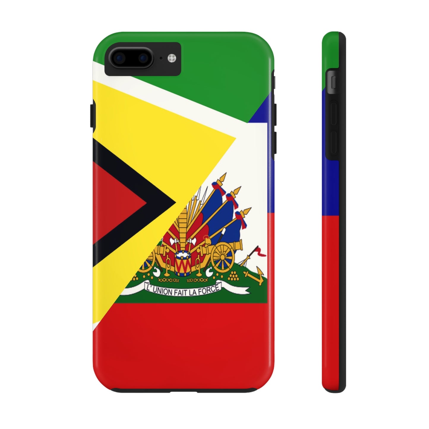 Haiti Guyana Flag Haitian Guyanese Tough Phone Cases