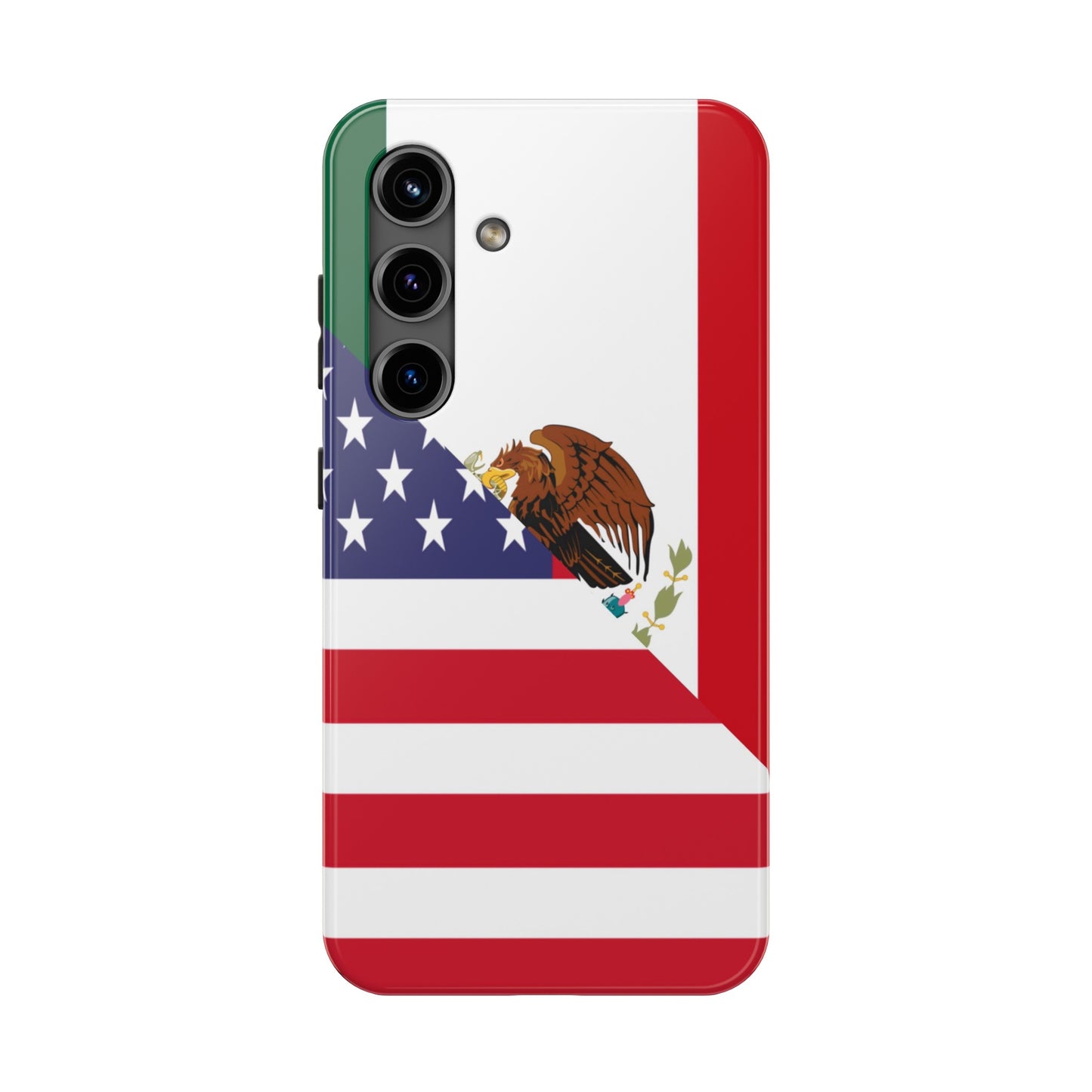 Mexican American Flag Mexico USA Tough Phone Cases