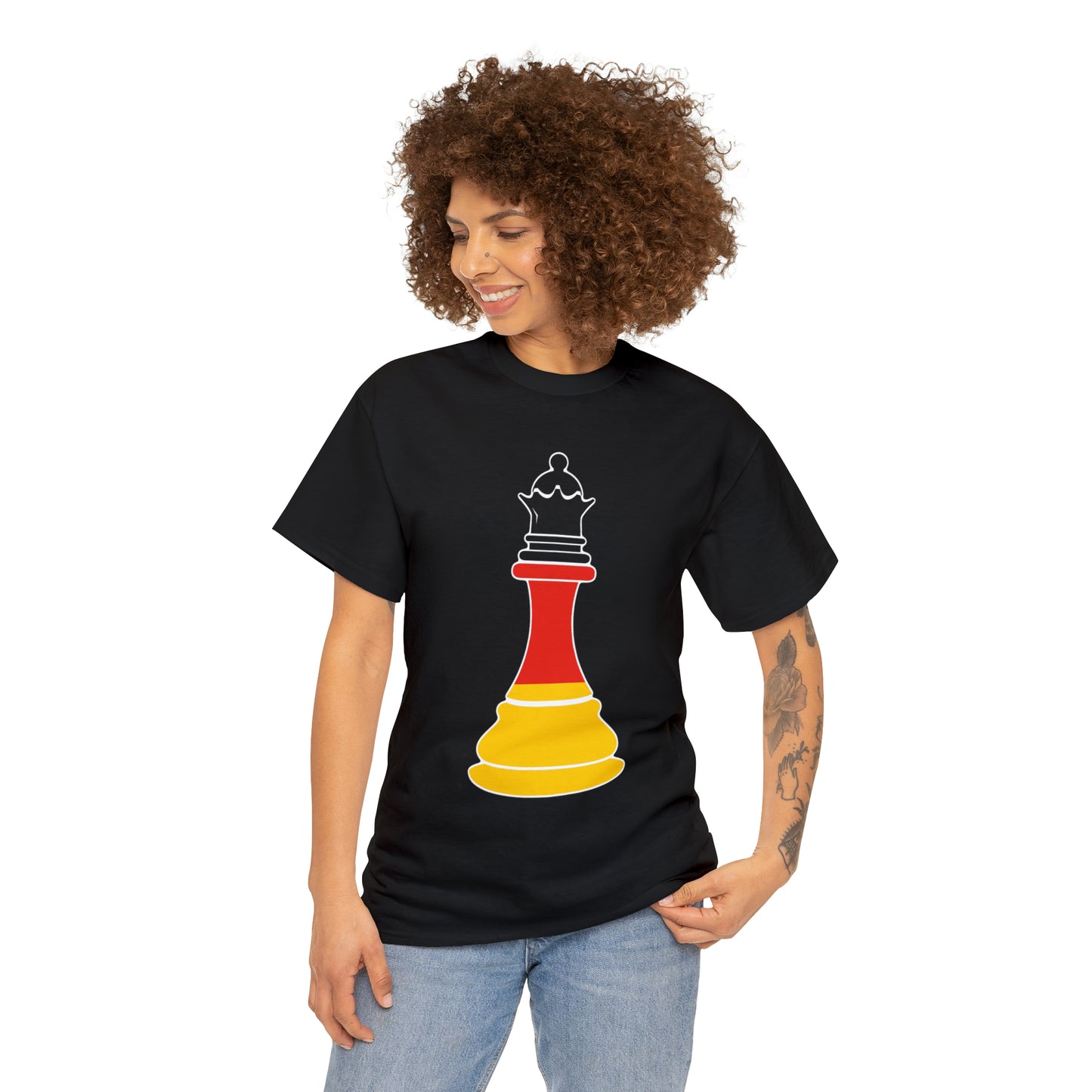 German Queen Flag Chess Piece Germany T-Shirt | Unisex Tee Shirt