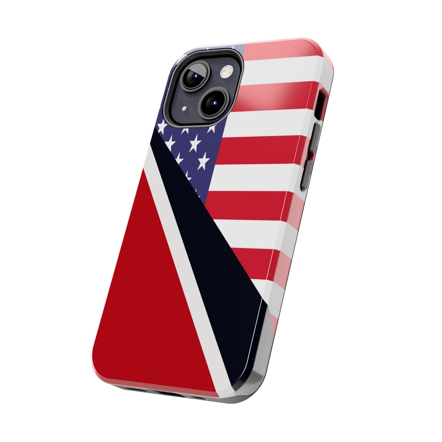 Trinidad American Flag Trini USA Tough Phone Cases