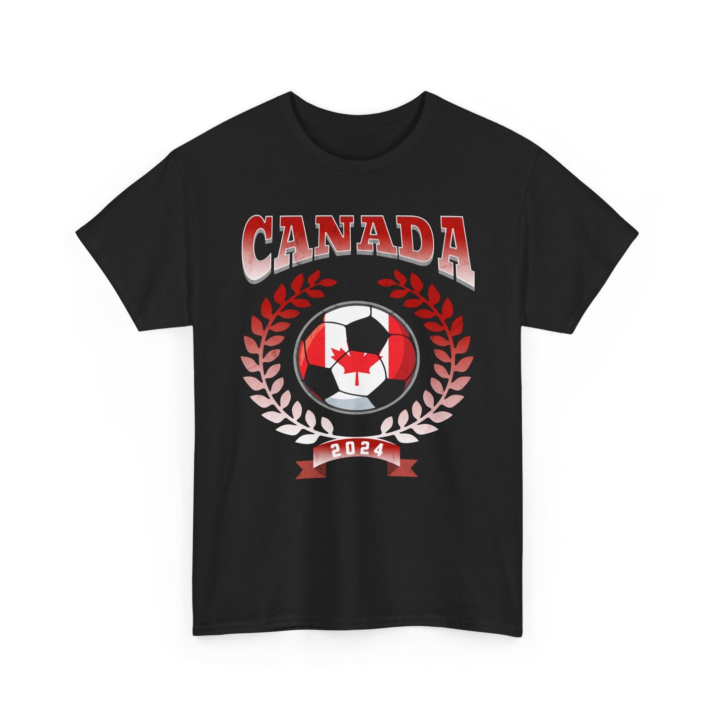 Canada 2024 Soccer Football Championship Games Canadian Team T-Shirt | Unisex Tee Shirt