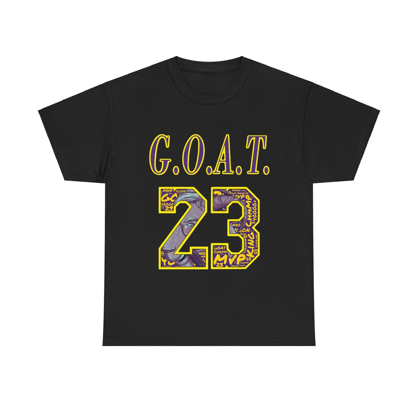 GOAT 23 T-Shirt | Los Angeles Basketball G.O.A.T Tee