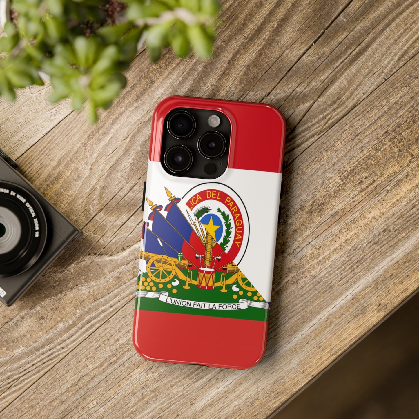 Haitian Paraguayan Flag | Haiti Paraguay Tough Phone Cases