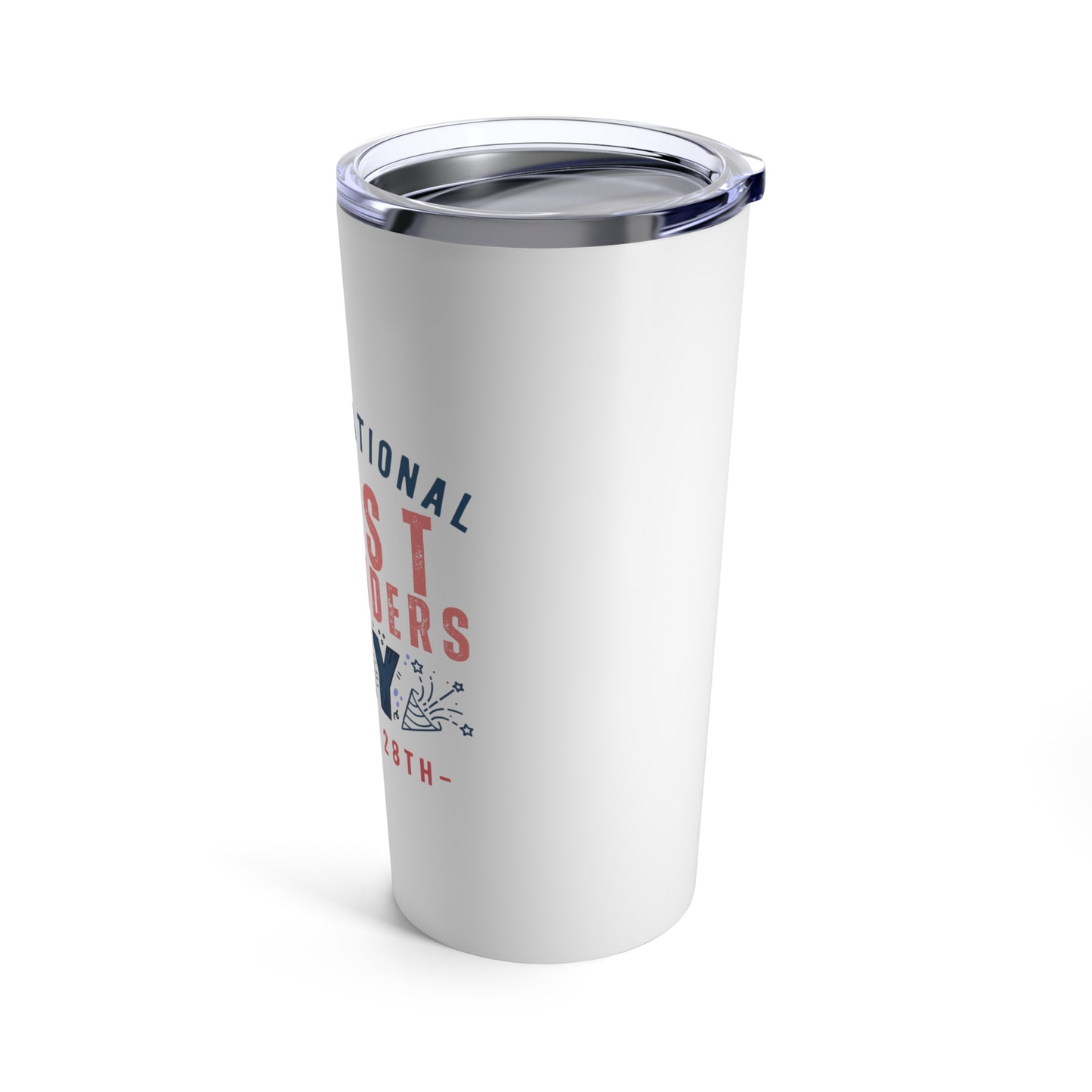 Happy National First Responders Day October 28th Occupation Tumbler 20oz Beverage Container