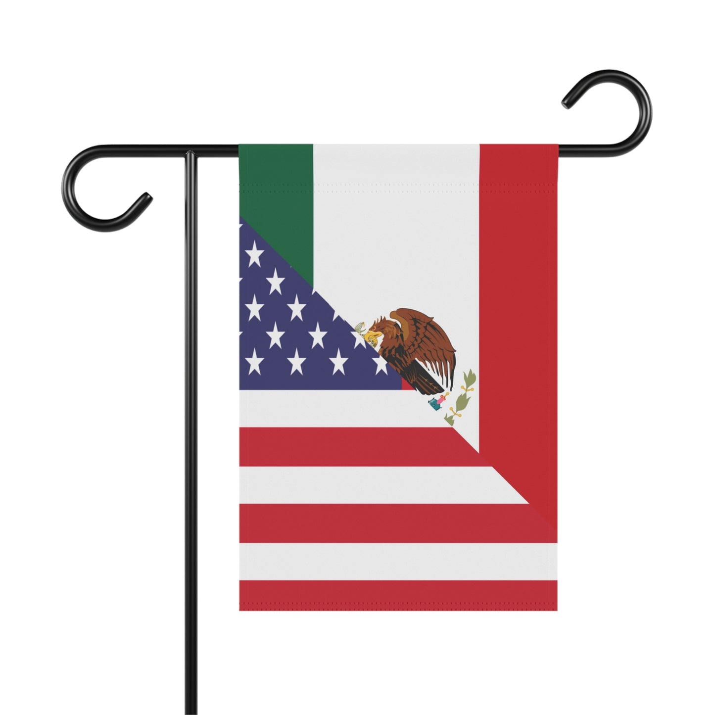 Mexican American Flag Garden & House Banner Mexico USA