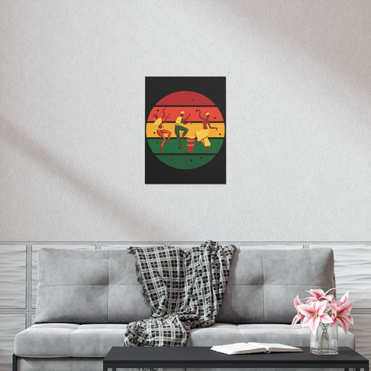 African Dance | Africa Diaspora Premium Matte Poster