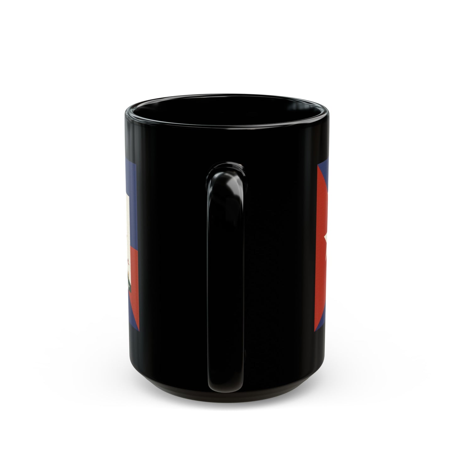 Haiti Cuba Flag Haitian Cuban Black Mug (11oz, 15oz)