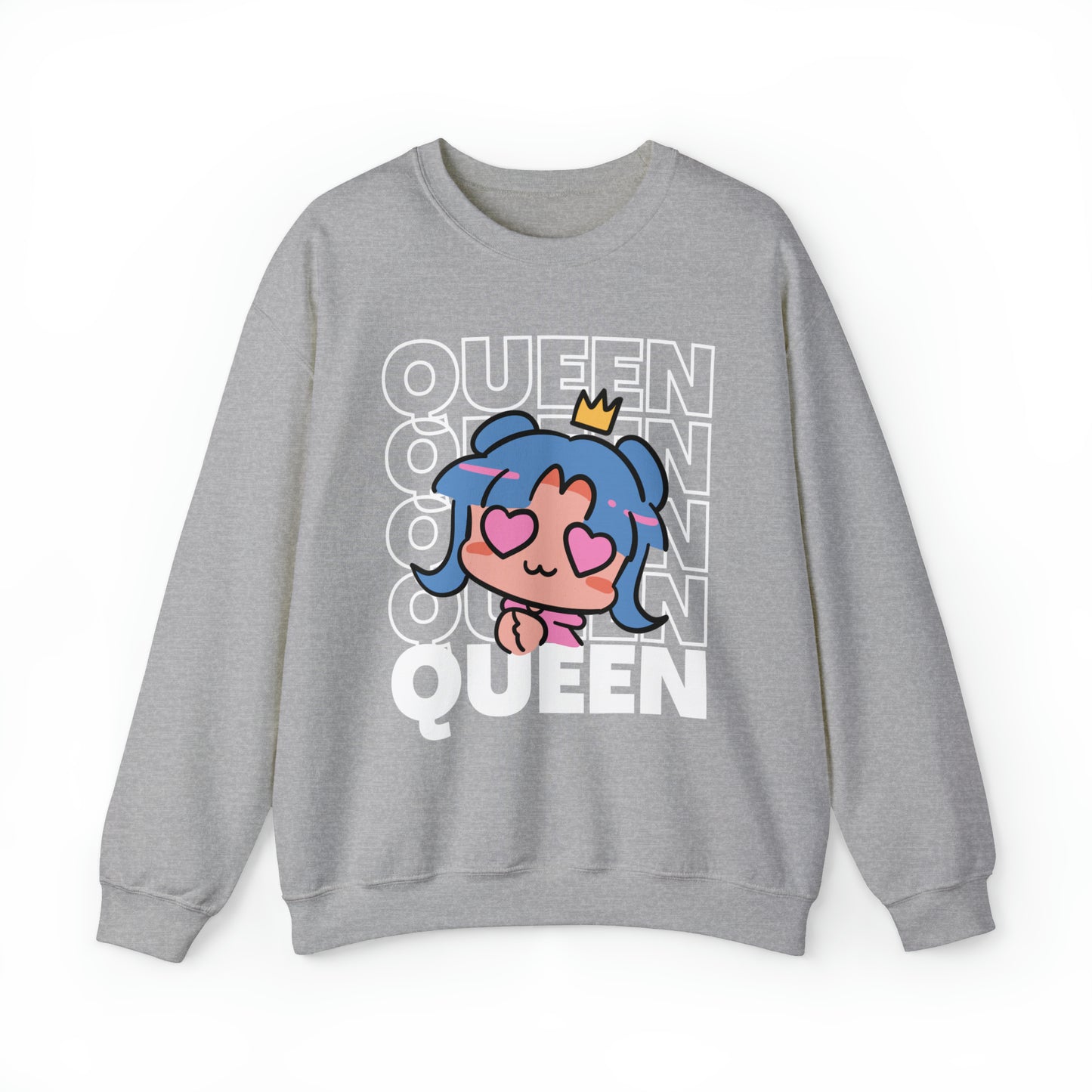 Anime Queen Royalty Crown Unisex Sweatshirt