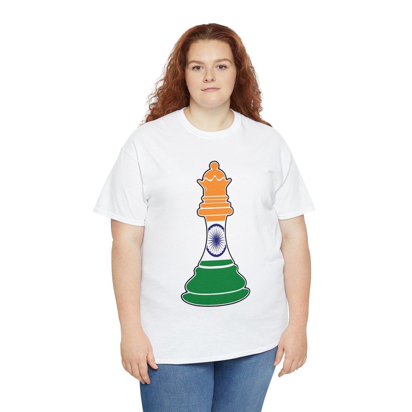 Indian Queen Flag Chess Piece India T-Shirt | Unisex Tee Shirt