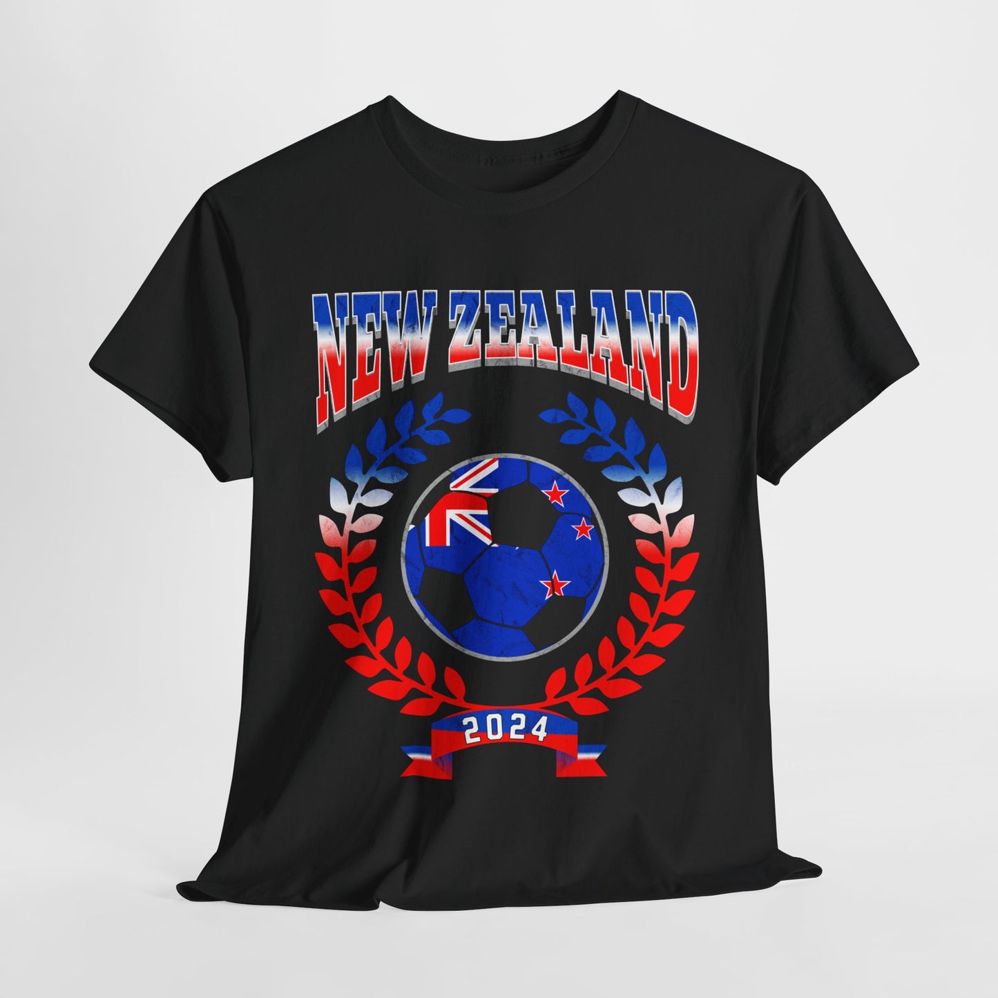 New Zealand 2024 Soccer Football Championship Games Kiwis Team T-Shirt | Unisex Tee Shirt