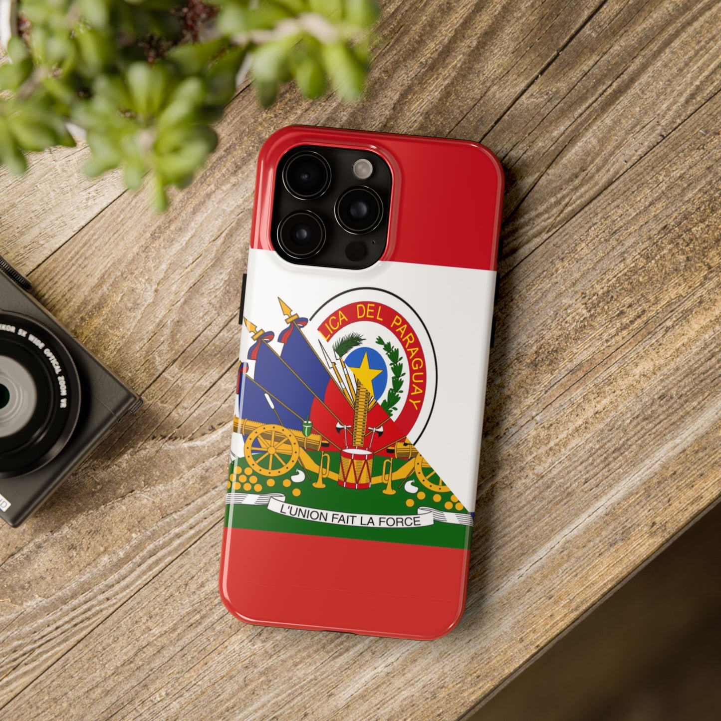 Haitian Paraguayan Flag | Haiti Paraguay Tough Phone Cases