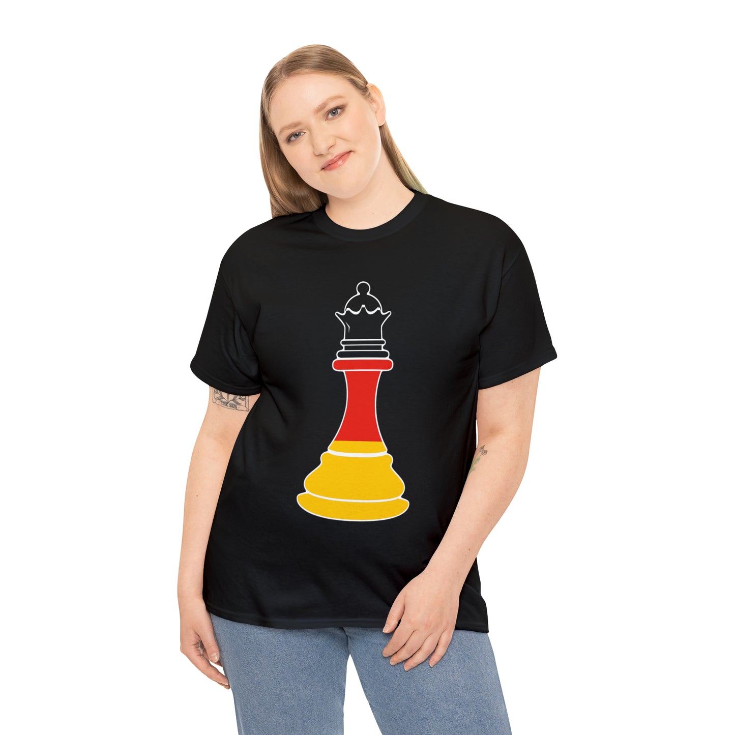 German Queen Flag Chess Piece Germany T-Shirt | Unisex Tee Shirt