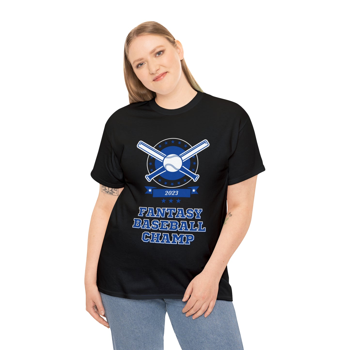 Fantasy Baseball 2023 Champion Fantasy League Champ T-Shirt | Unisex Tee Shirt