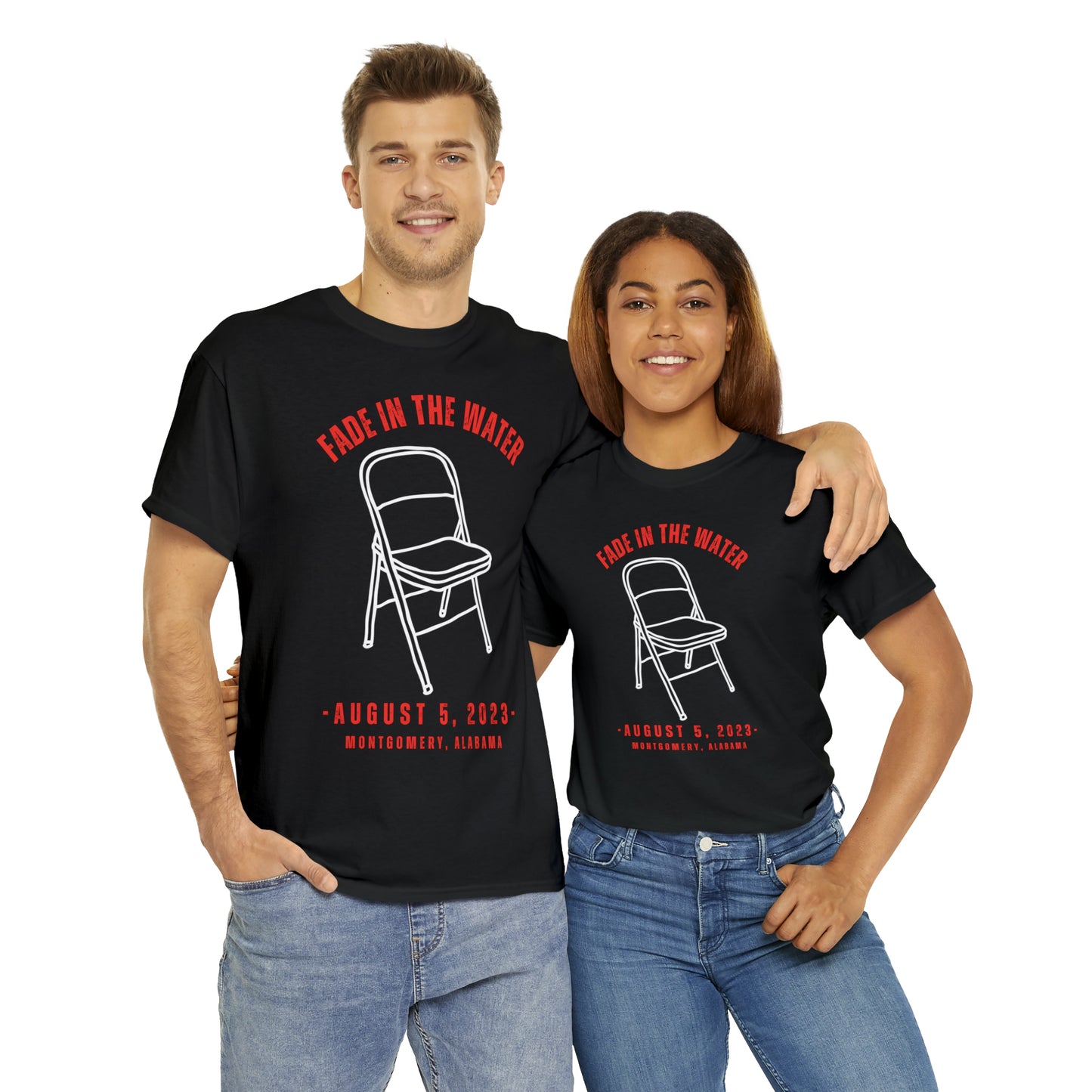 Fade in The Water Tee Shirt | Thors Chair Montgomery Alabama T-Shirt