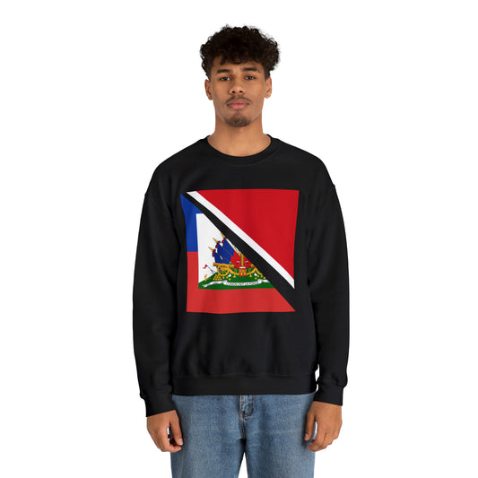 Haitian Trinidad and Tobago Flag Haitian Trini Unisex Sweatshirt