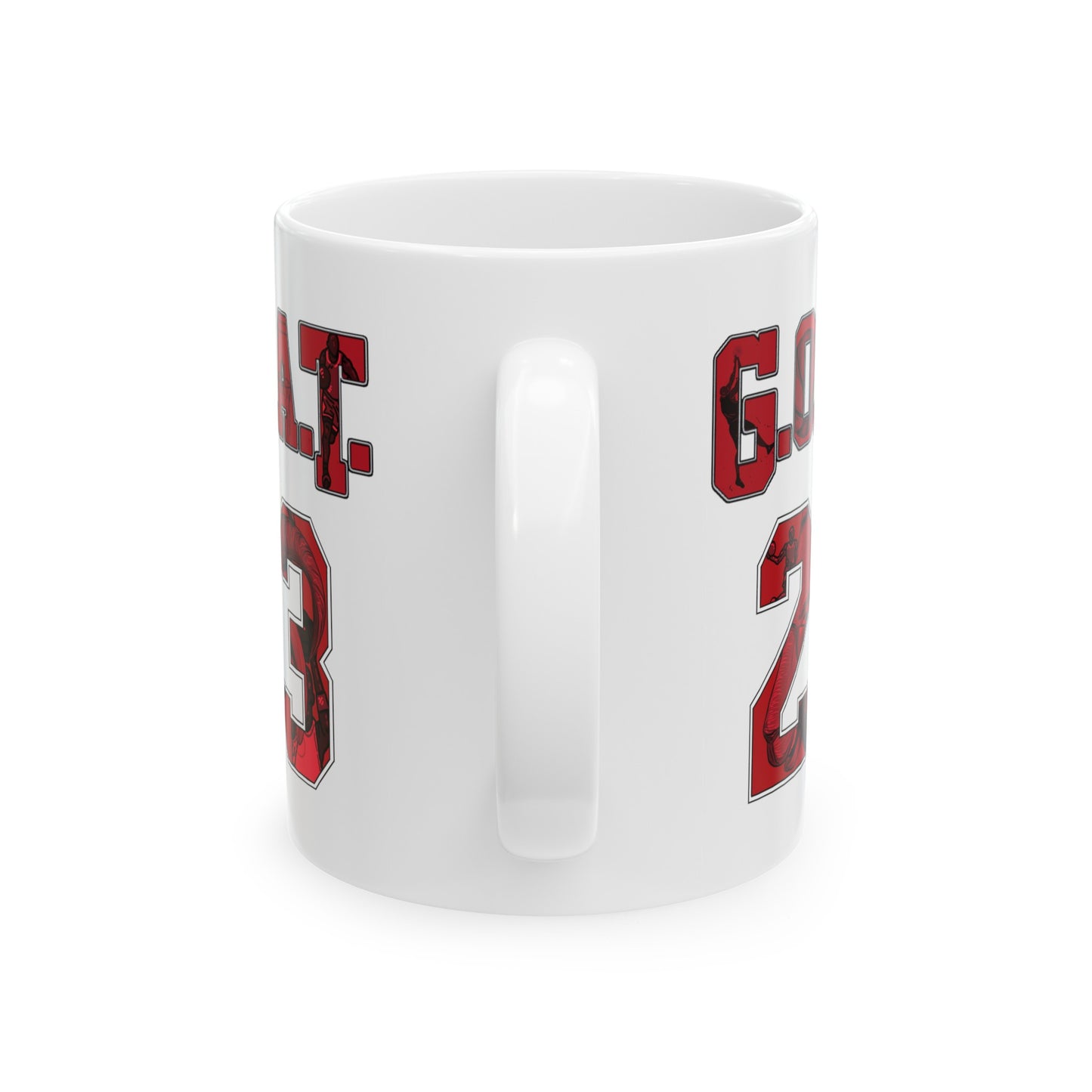 GOAT 23 | Chicago Basketball G.O.A.T. Ceramic Mug 11oz, 15oz Cup