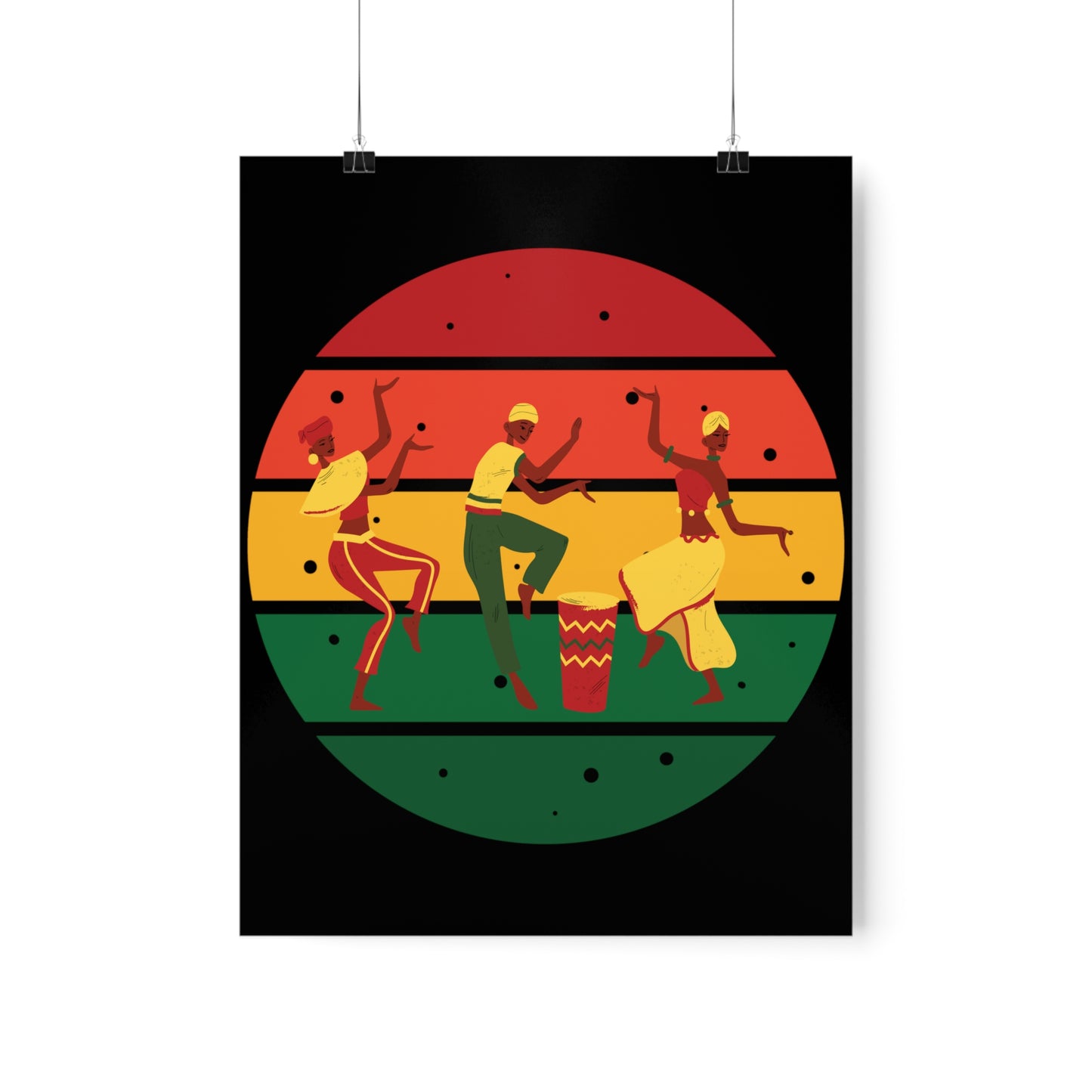 African Dance | Africa Diaspora Premium Matte Poster