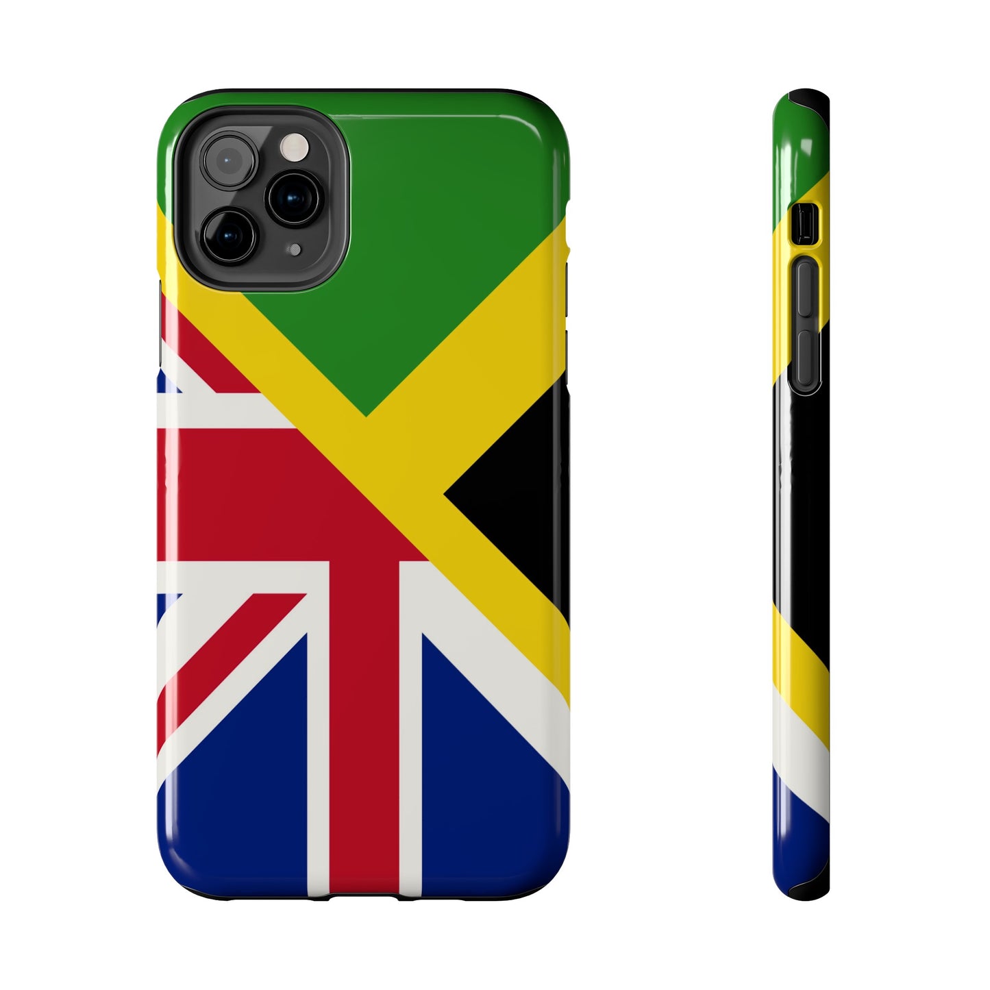 UK Jamaican Flag Union Jack Jamaica Tough Phone Cases