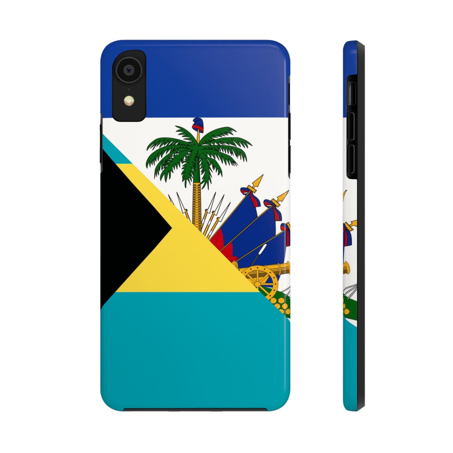 Bahamas Haiti Flag Bahamian Haitian Tough Phone Cases