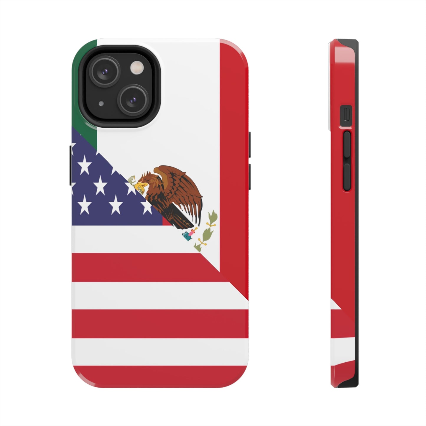 Mexican American Flag Mexico USA Tough Phone Cases